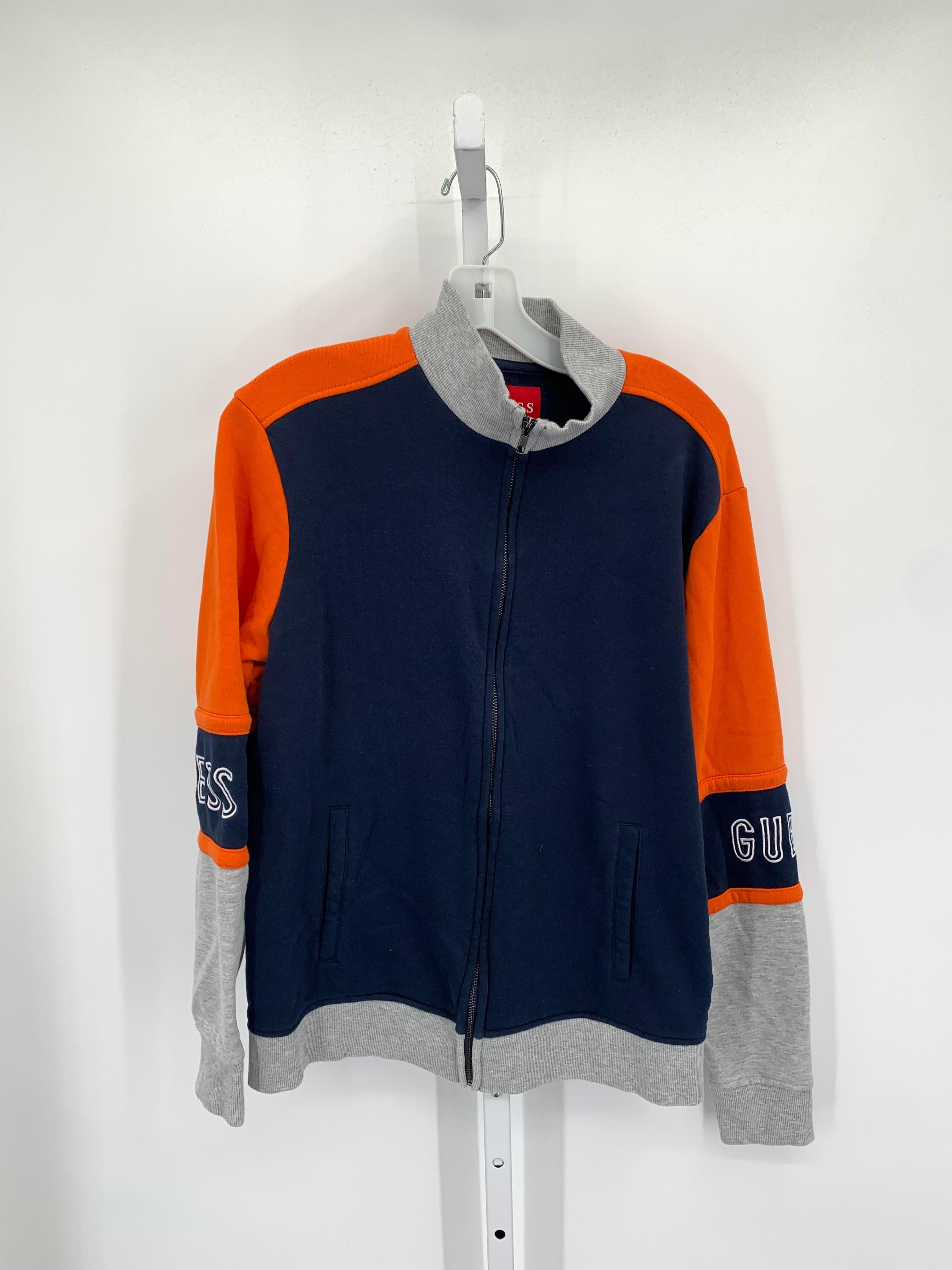 ORANGE ZIP KNIT