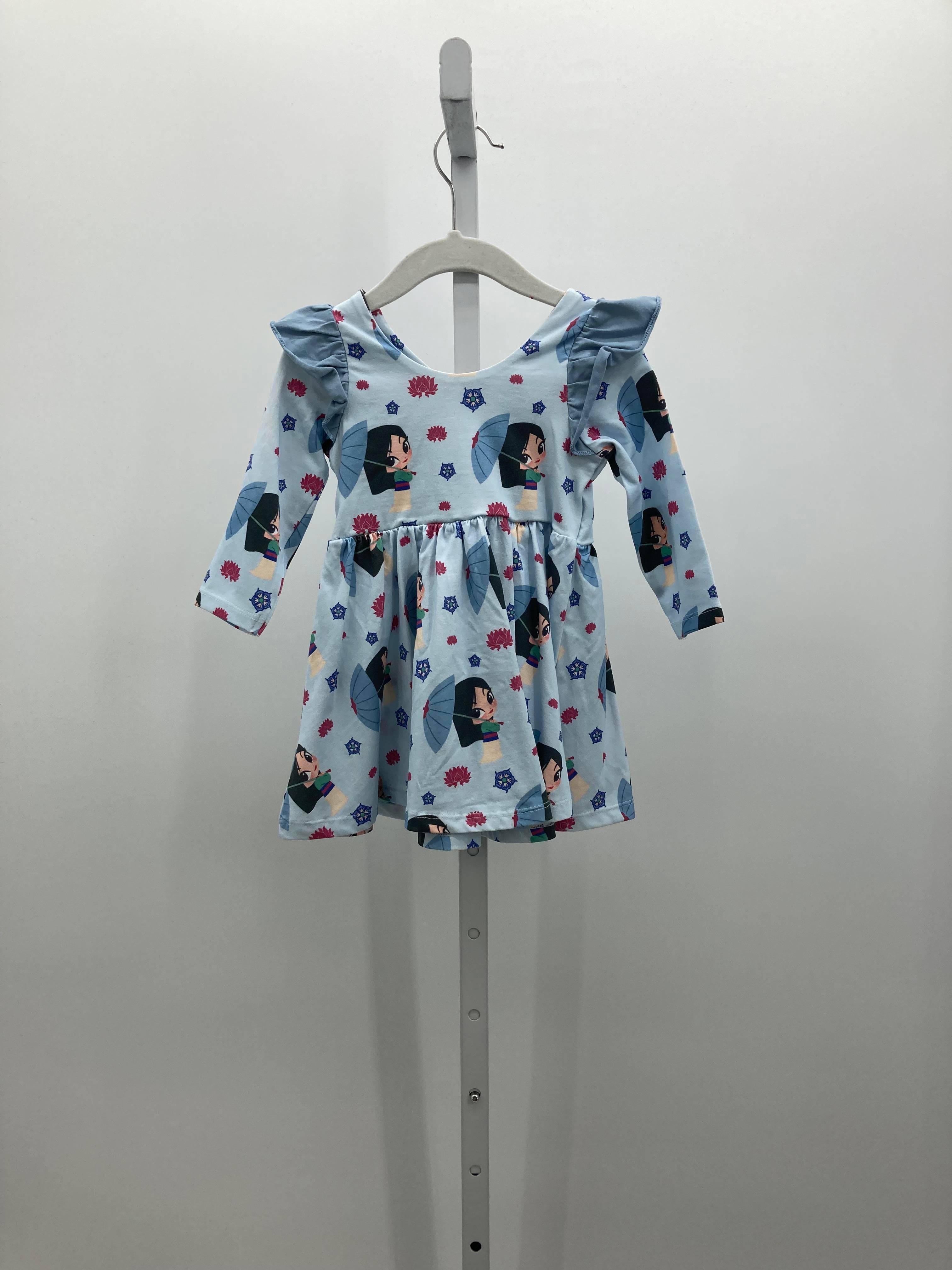Disney Size 6-12 mon Girls Long Sleeve Dress