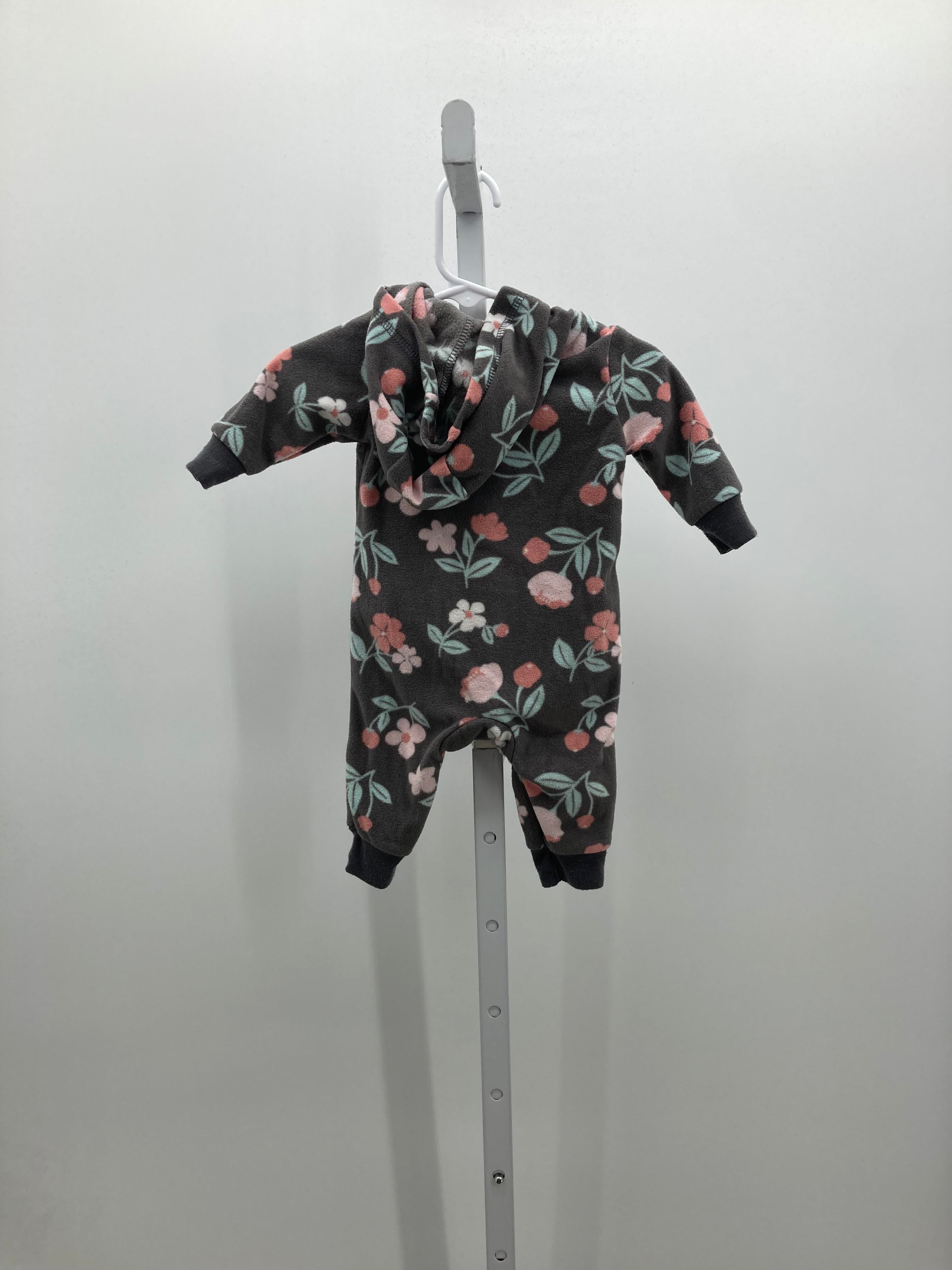 Carters Size 3 Months Girls Long Slv. Romper