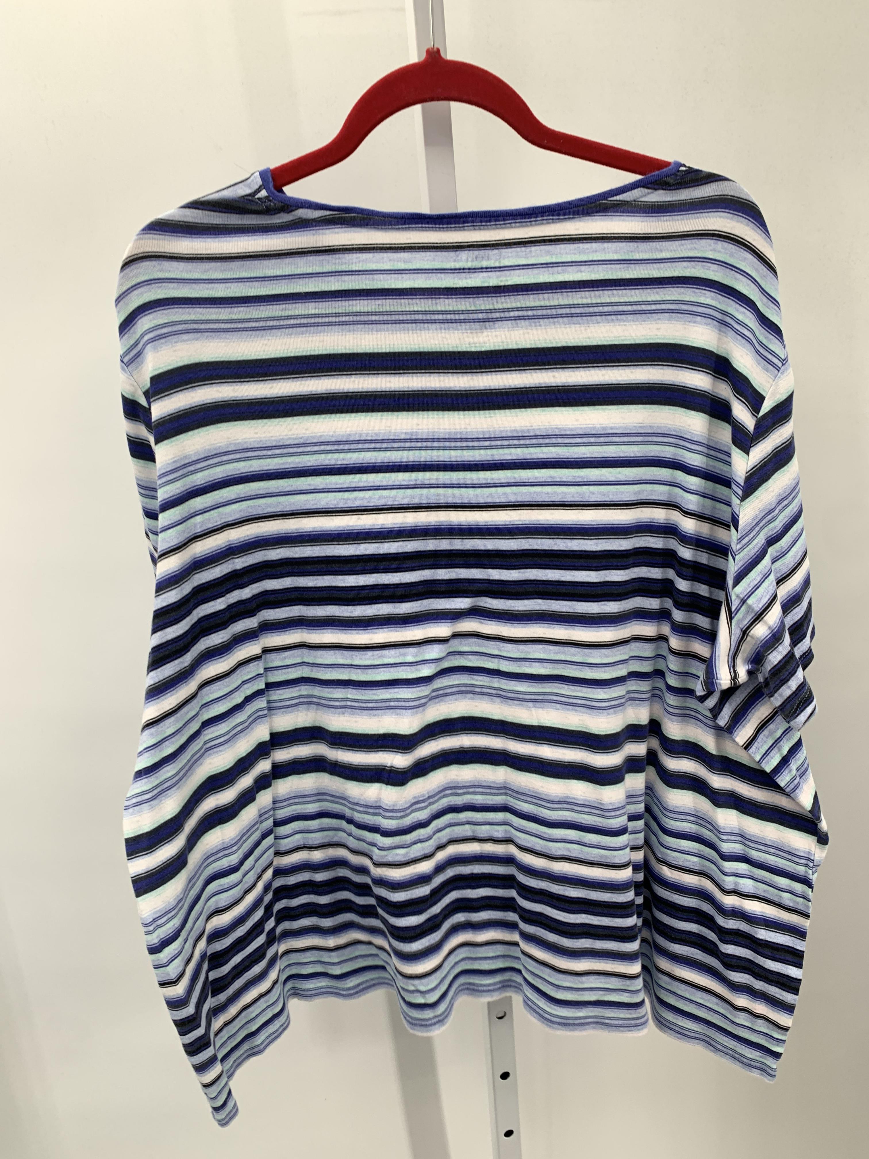 Croft & Barrow Size 3X Womens Short Sleeve Shirt