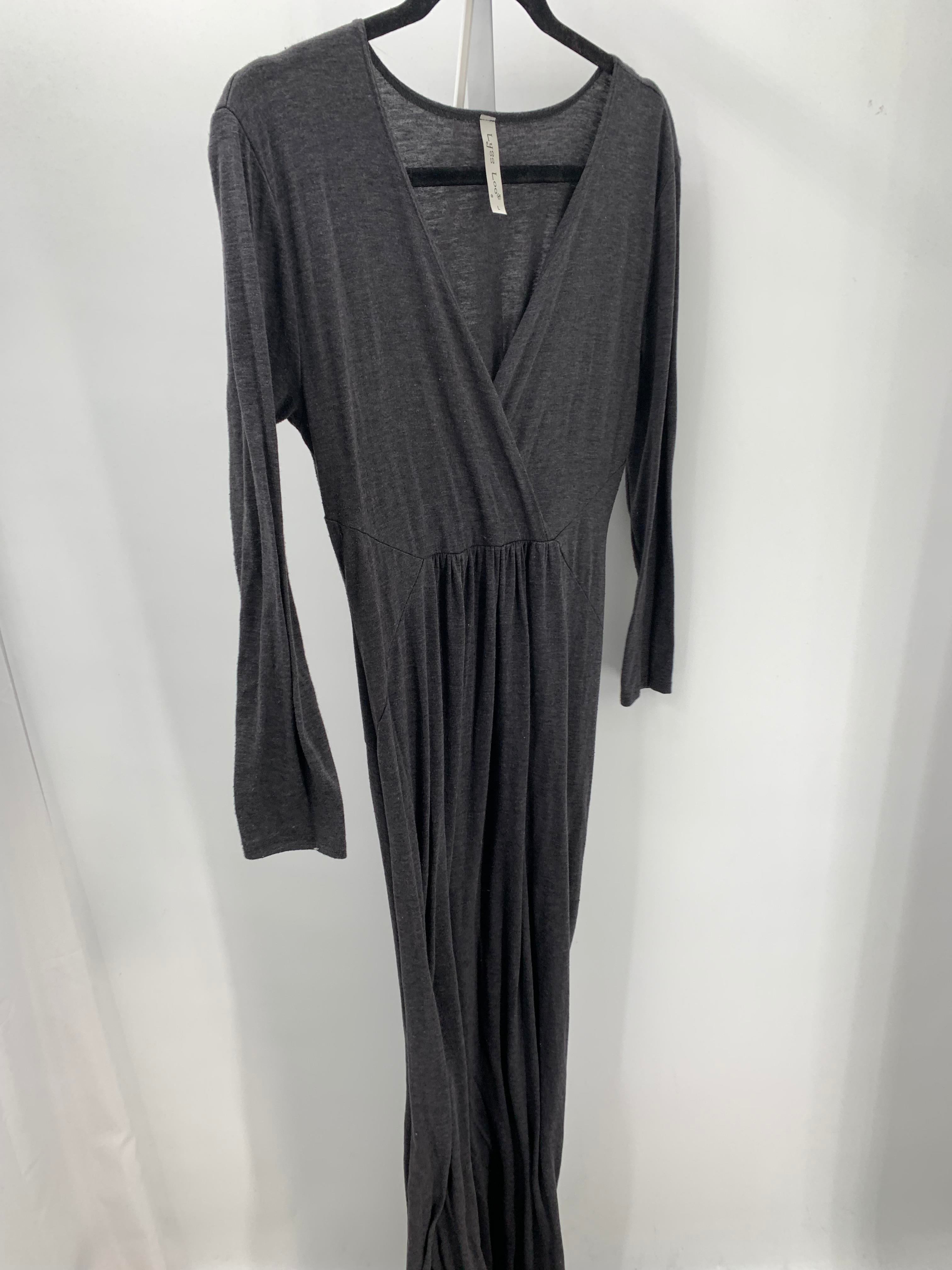 Size Large Misses Long Sleeve Dress