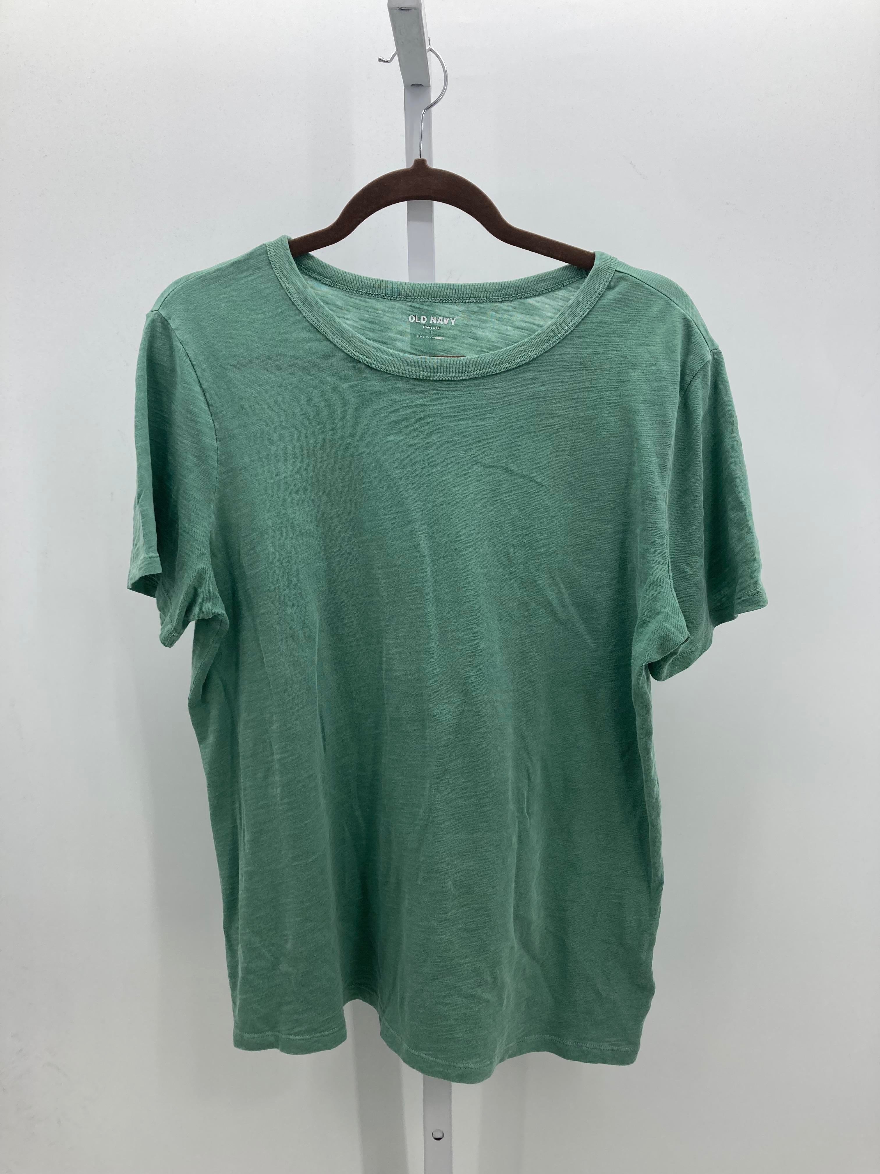 Old Navy Size Large Misses Short Sleeve Shirt