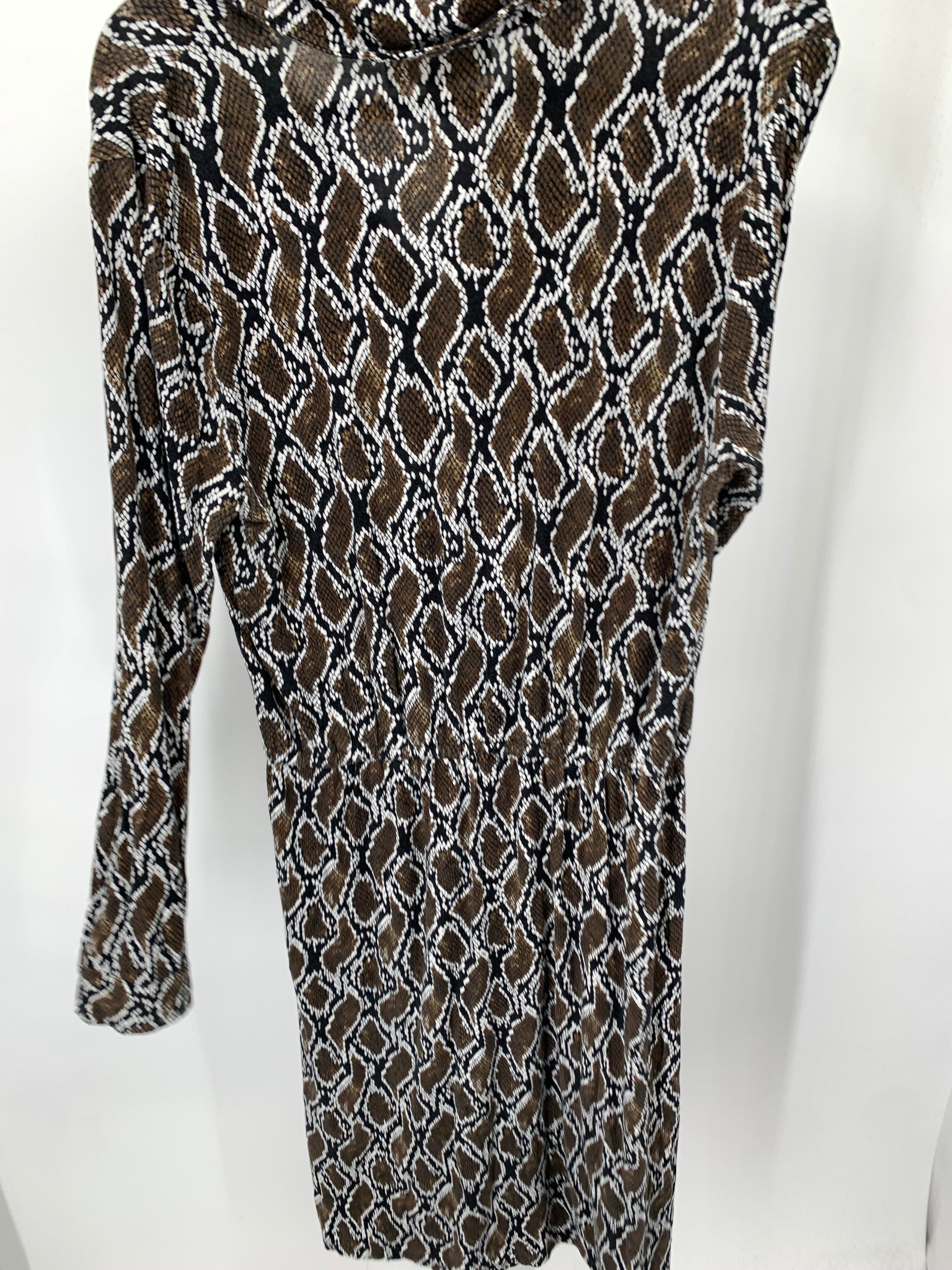 Michael Kors Size Large Misses Long Sleeve Dress