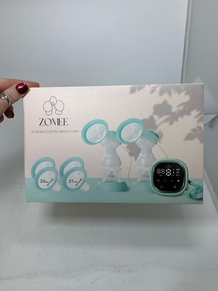Zomee Z2 Double Electric Breast Pump- NIB
