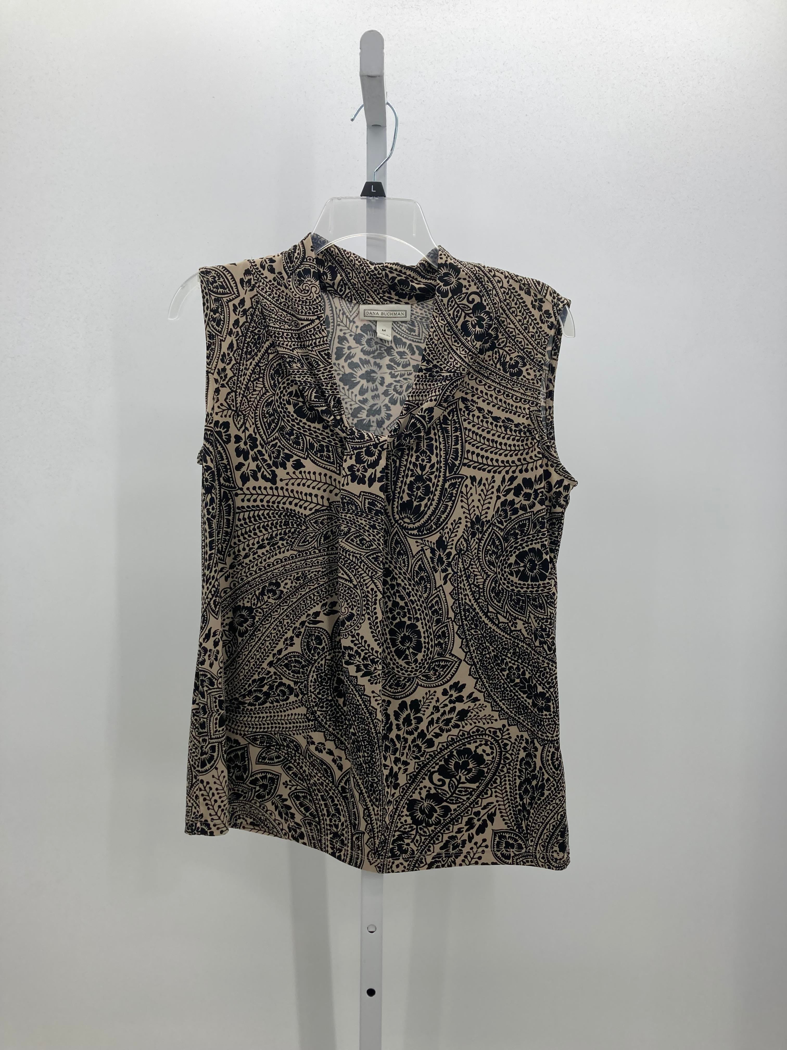 Dana Buchman Size Medium Misses Sleeveless Shirt