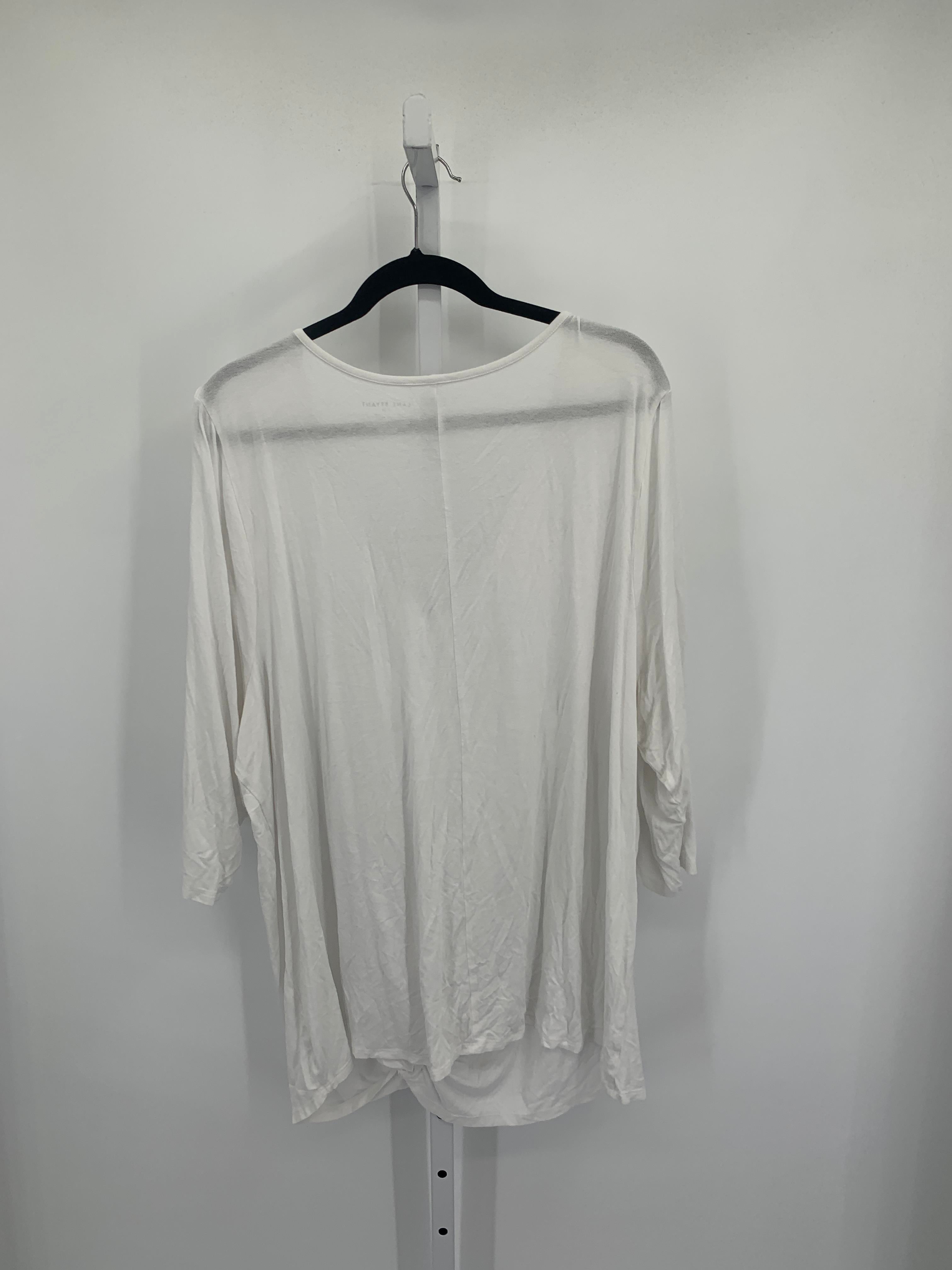 Lane Bryant Size 26/28 W Womens 3/4 Sleeve Shirt