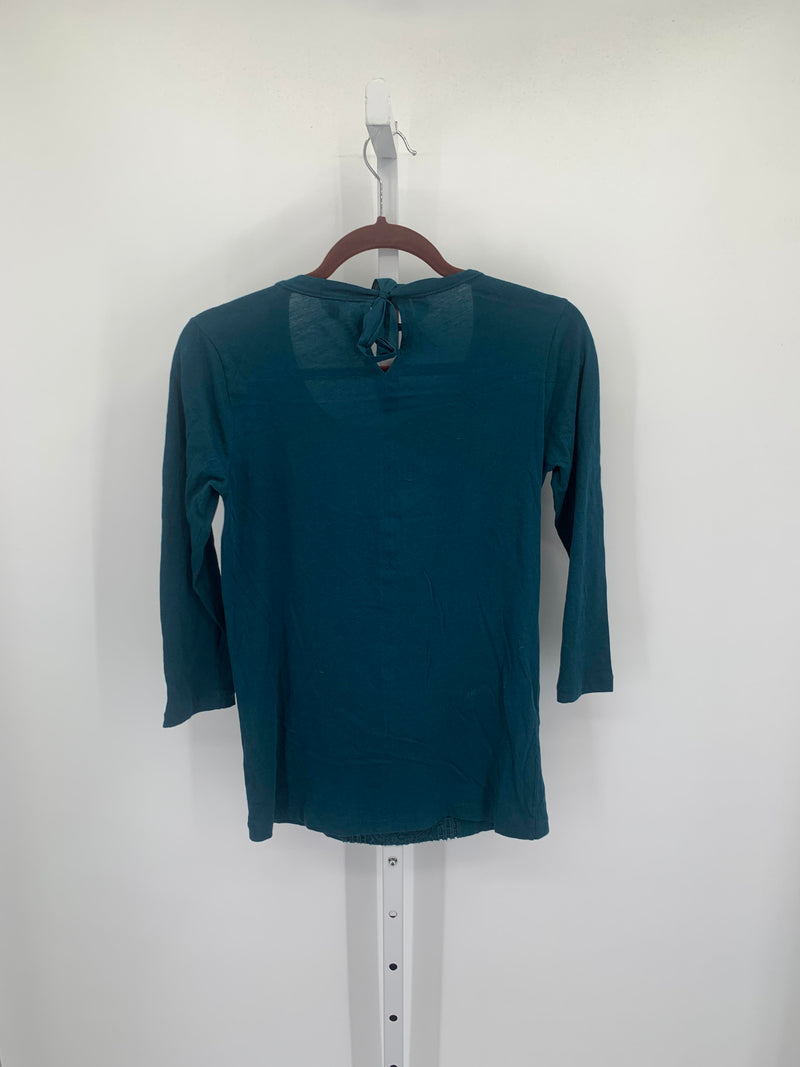 J. Crew Size X Small Misses 3/4 Sleeve Shirt