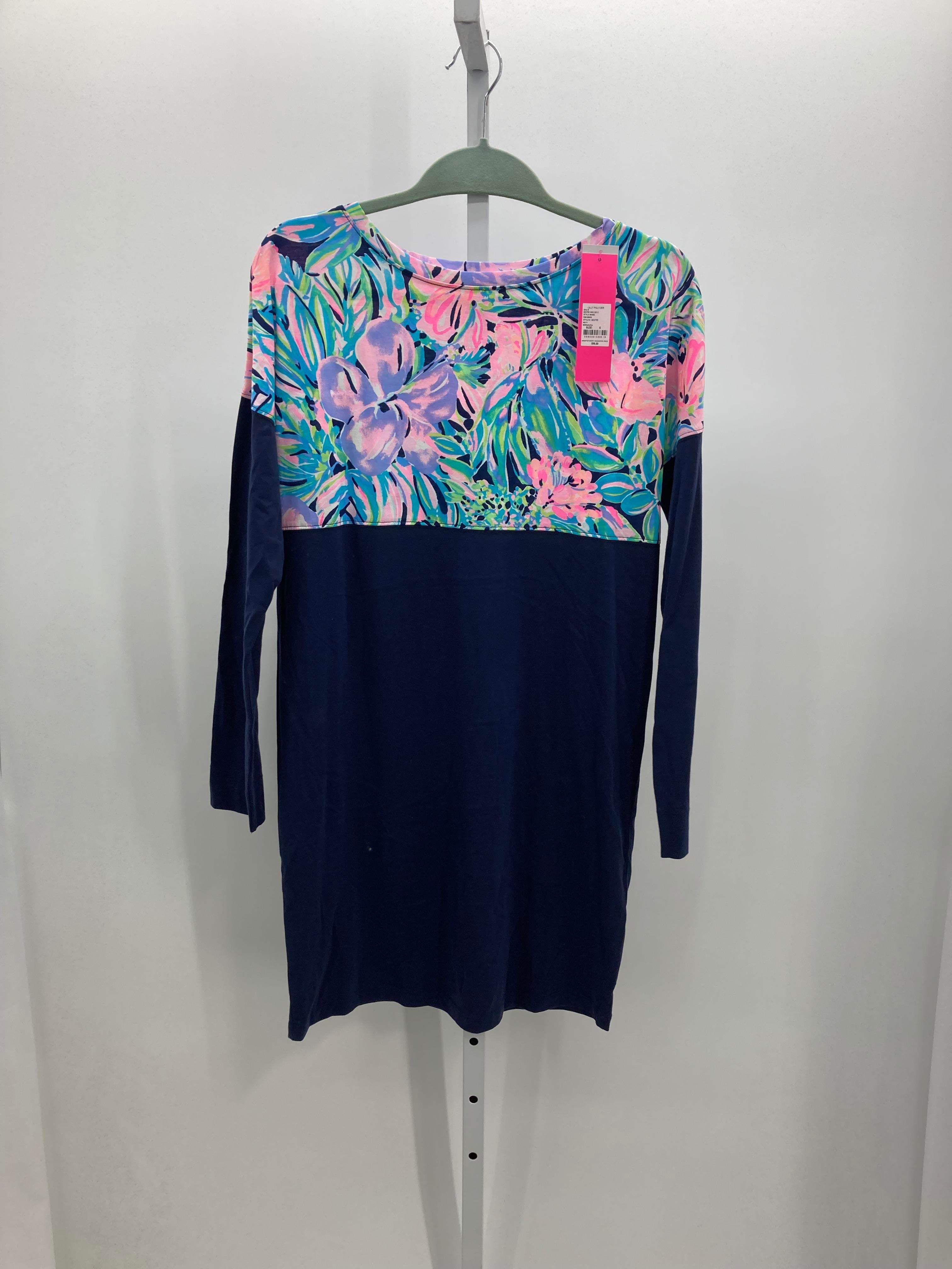 Lilly Pulitzer Size Small Misses Long Sleeve Dress