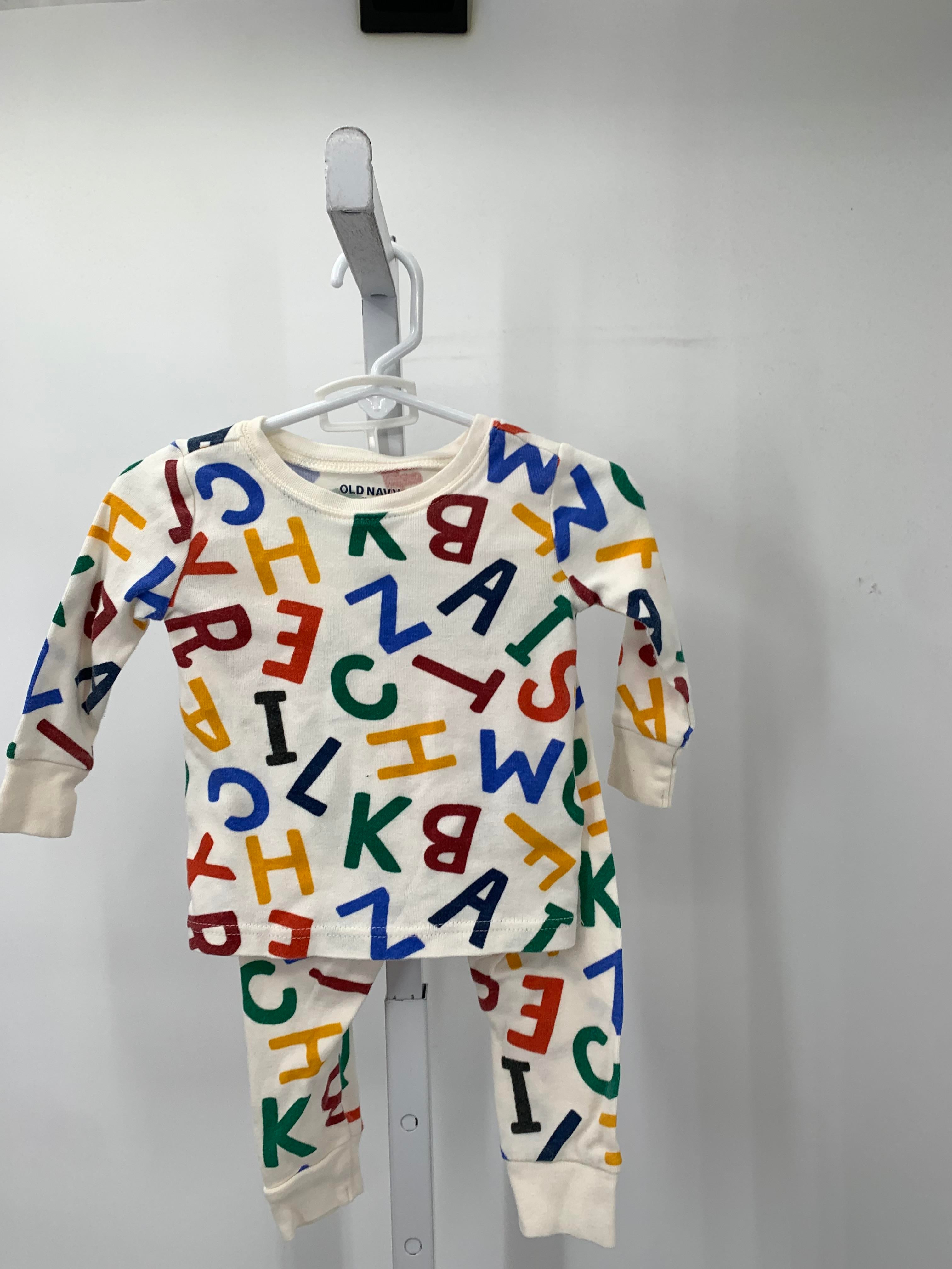 LETTERS KNIT PJS
