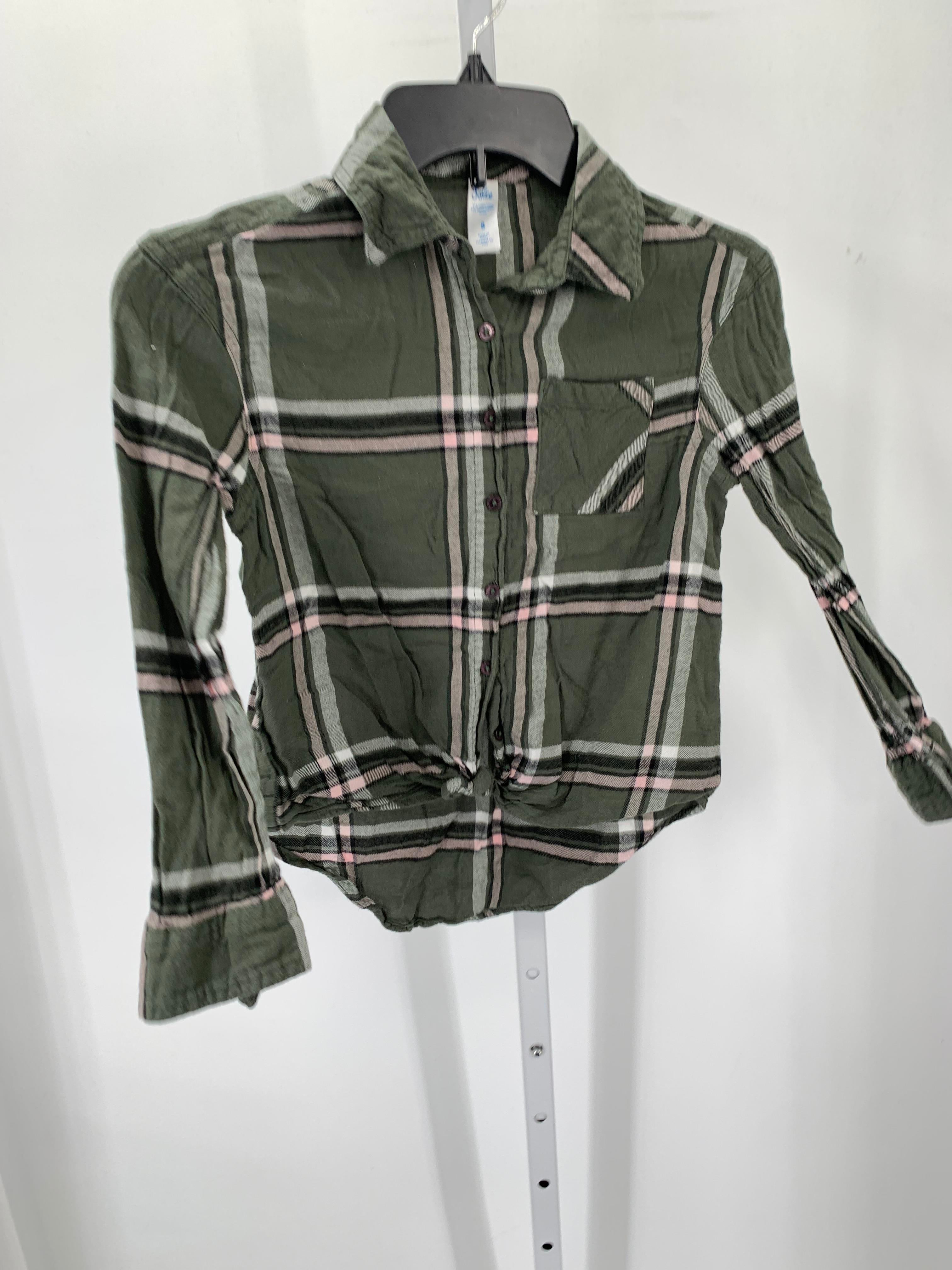Justice Size 8 Girls Long Sleeve Shirt