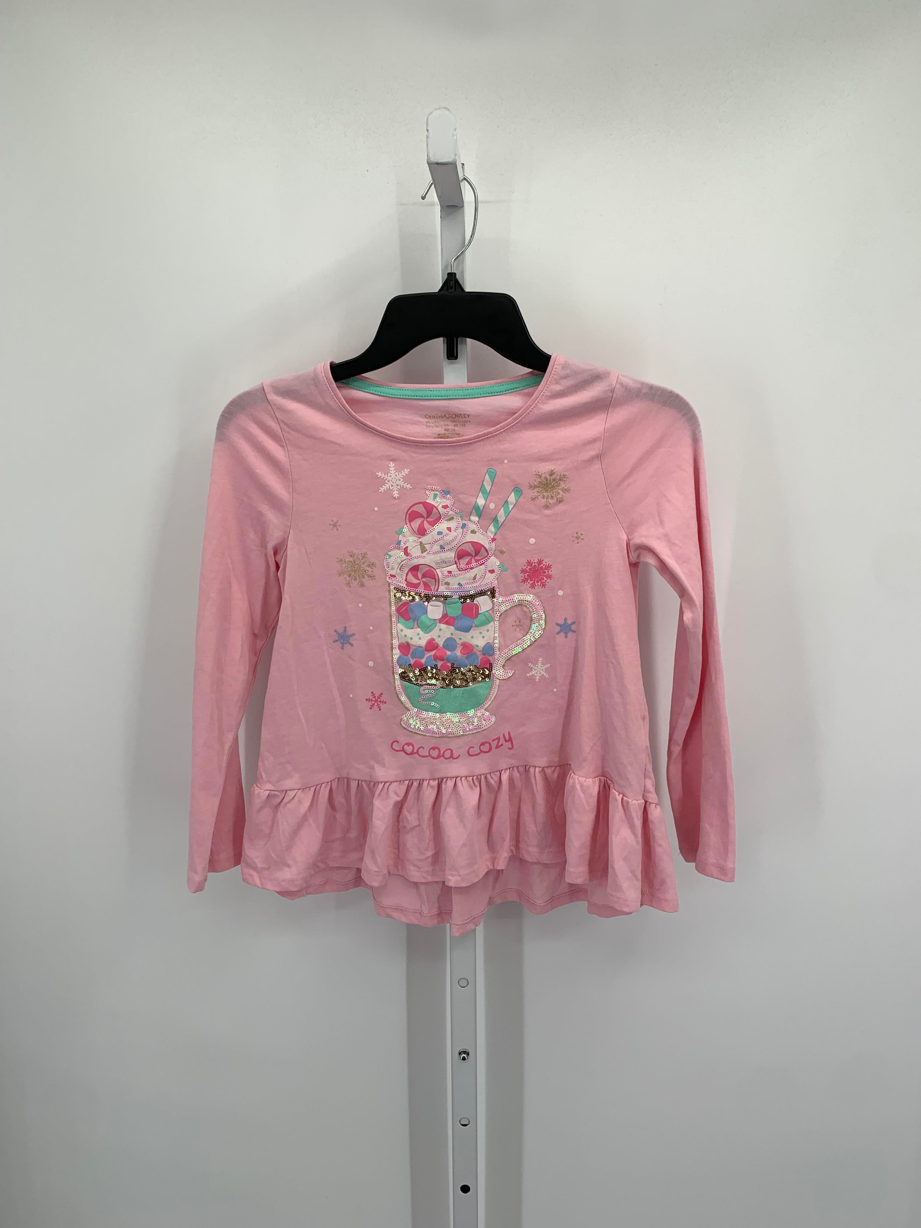 Cynthia Rowley Size 10-12 Girls Long Sleeve Shirt