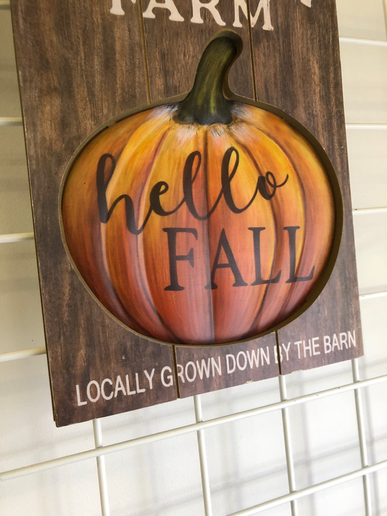PUMPKIN FARM WALL ART.