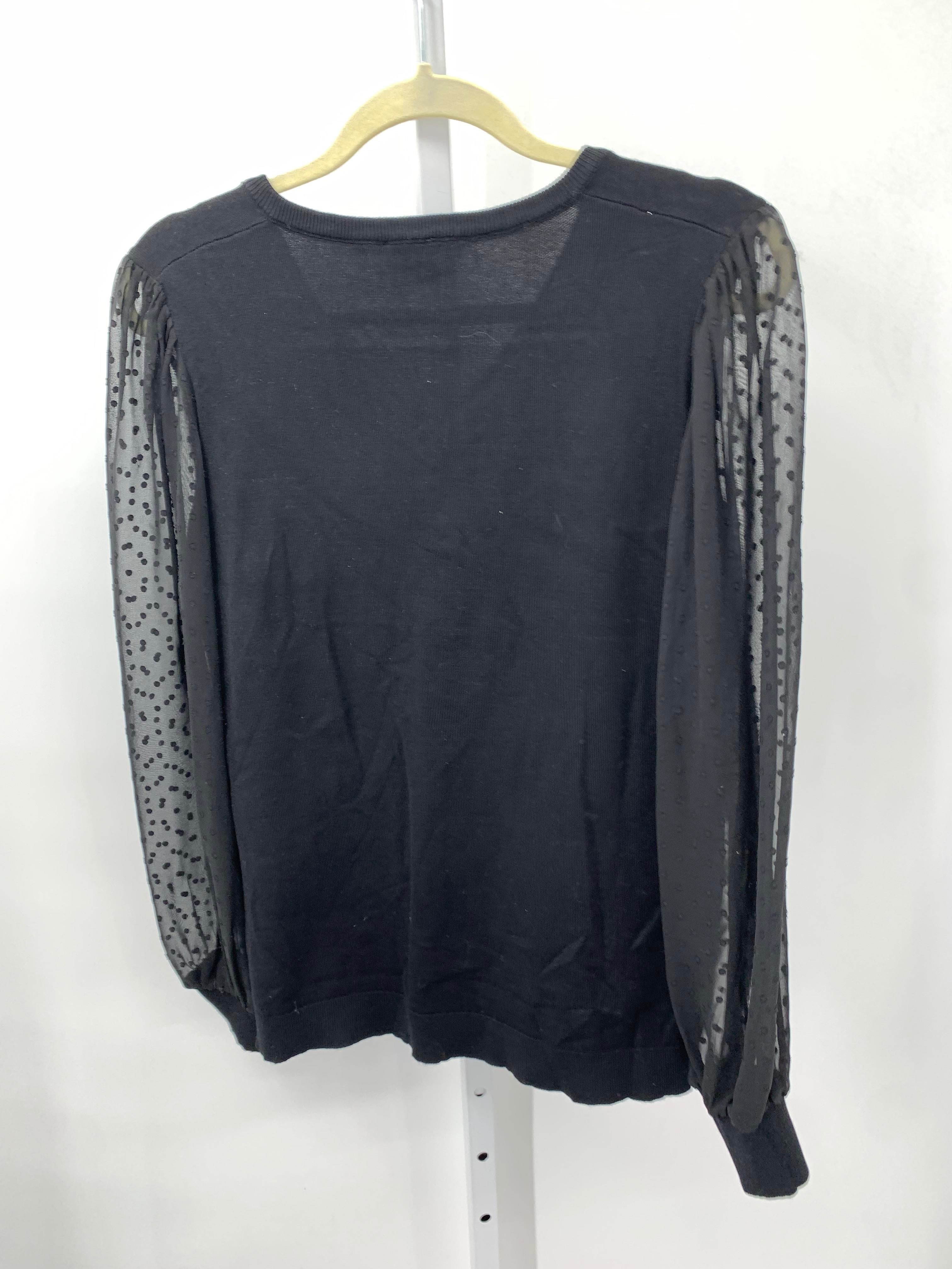 Adrianna Papell Size Medium Misses Long Slv Sweater