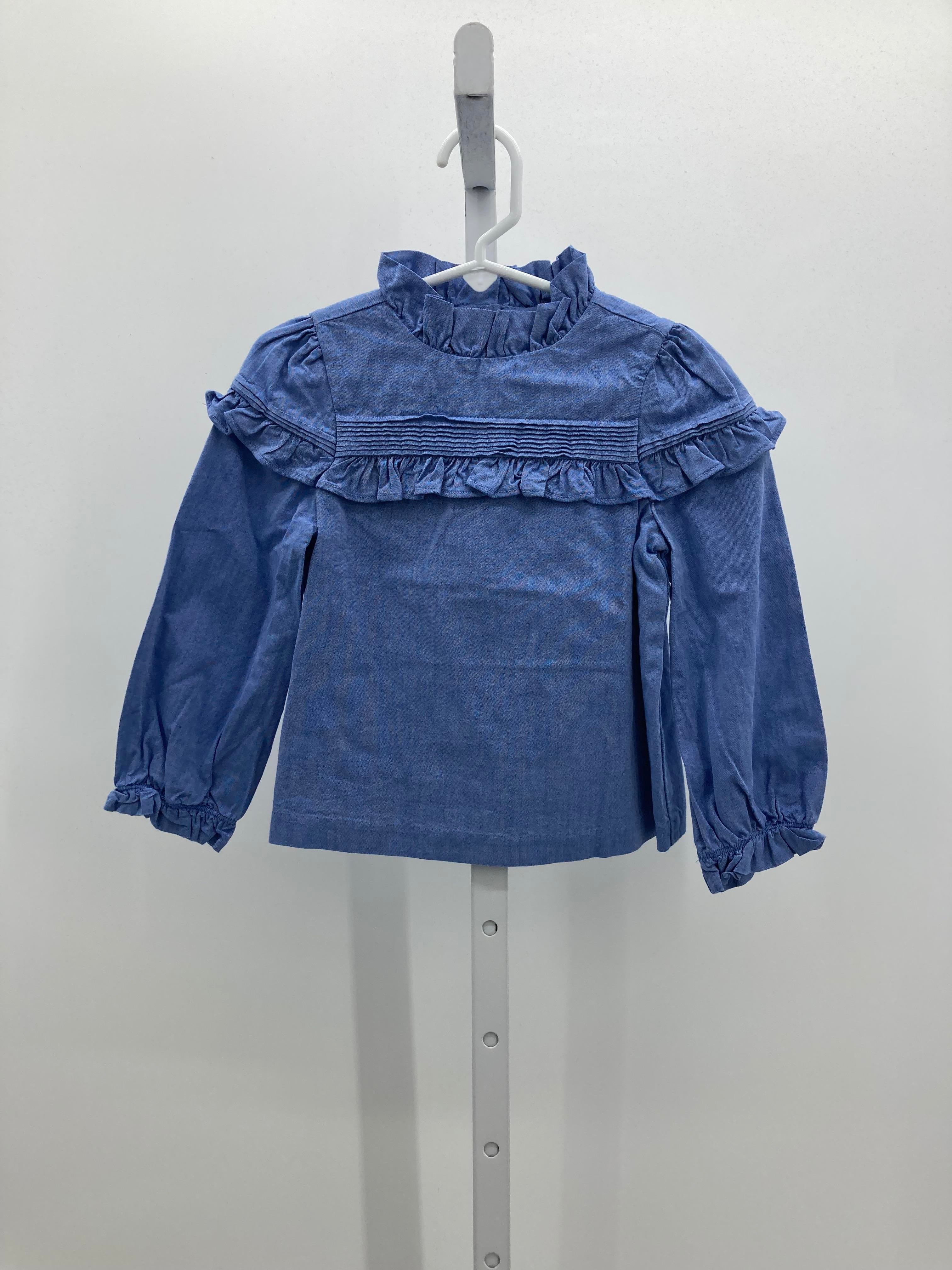 Janie and Jack Size 3 Girls Long Sleeve Shirt