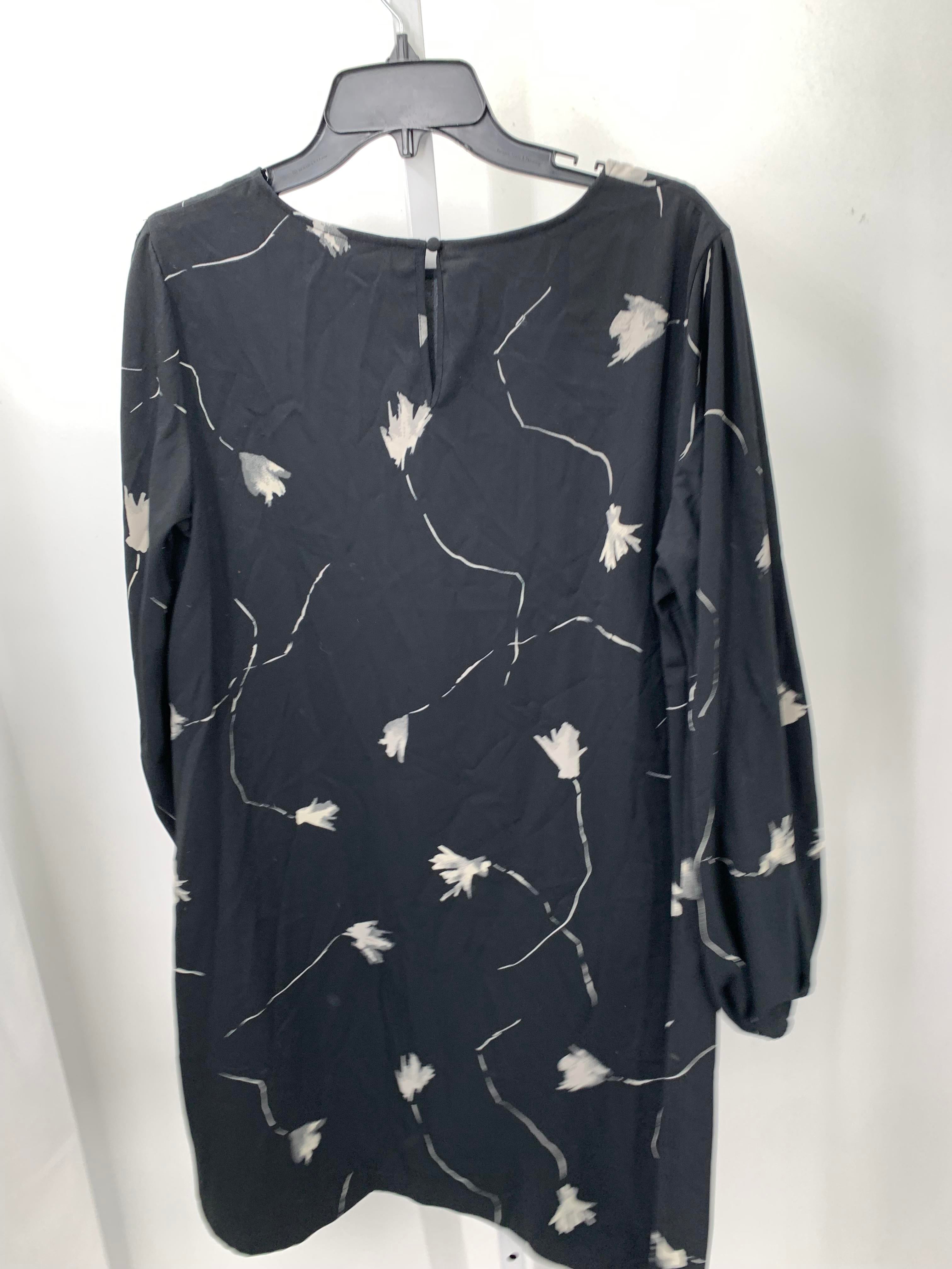 A New Day Size Large Misses Long Sleeve Dress