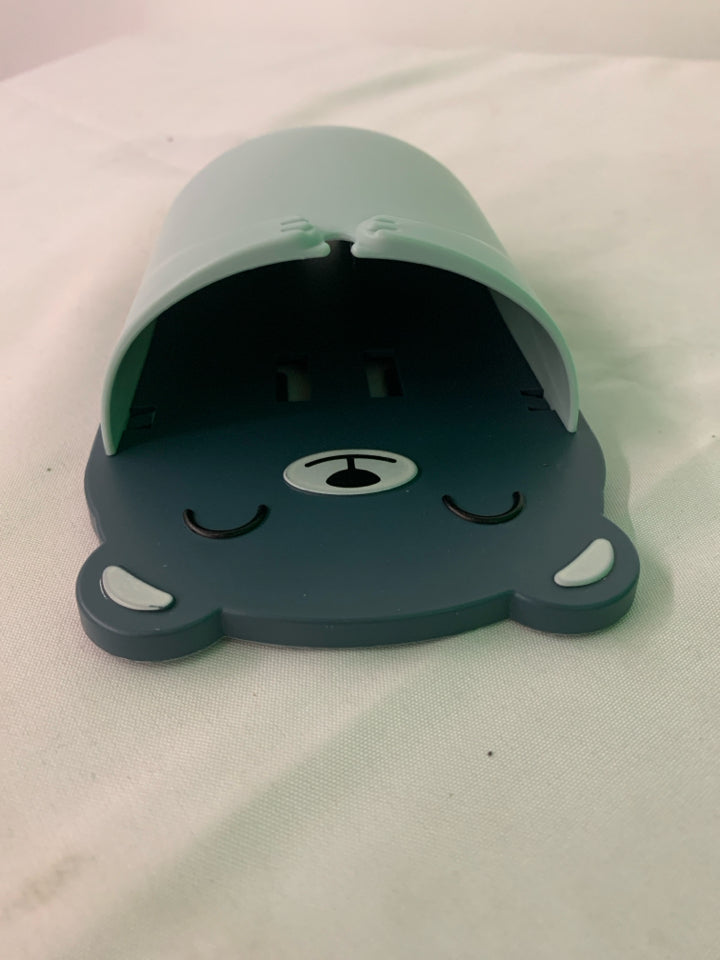 BLUE OTTER SPONGE HOLDER.