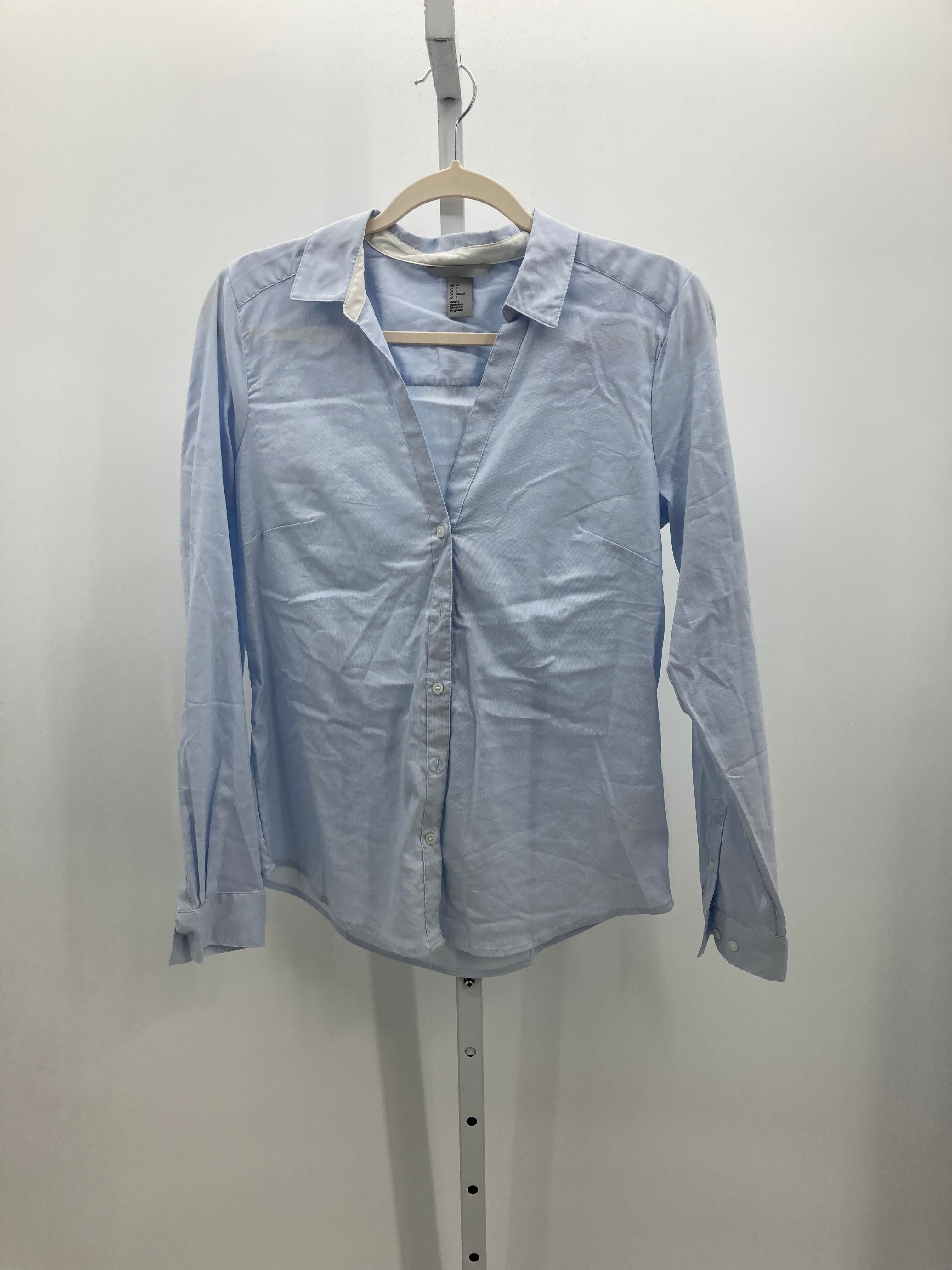 H&M Size 8 Misses Long Sleeve Shirt