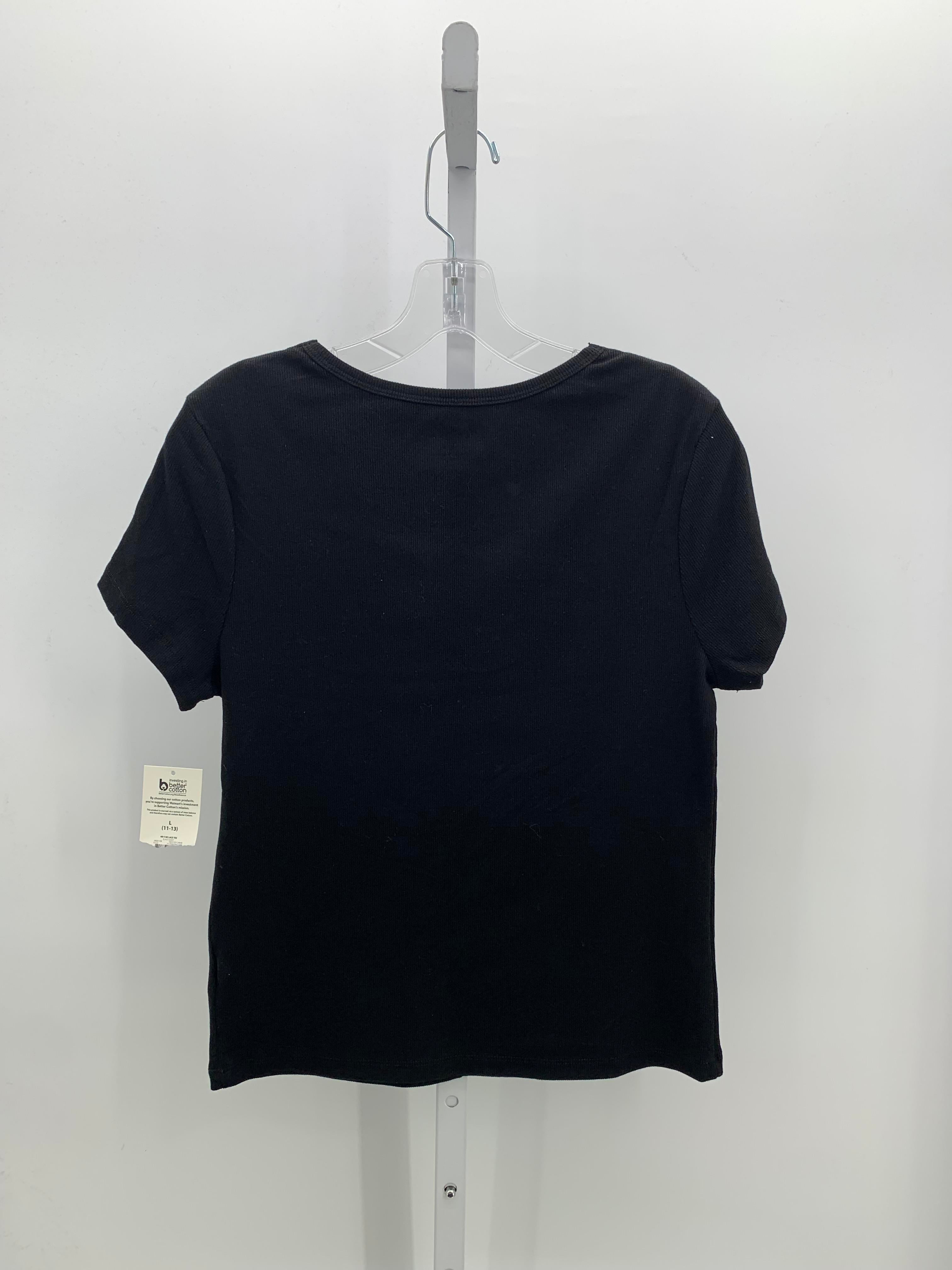 No Boundries Size Large Juniors Short Sleeve Shirt
