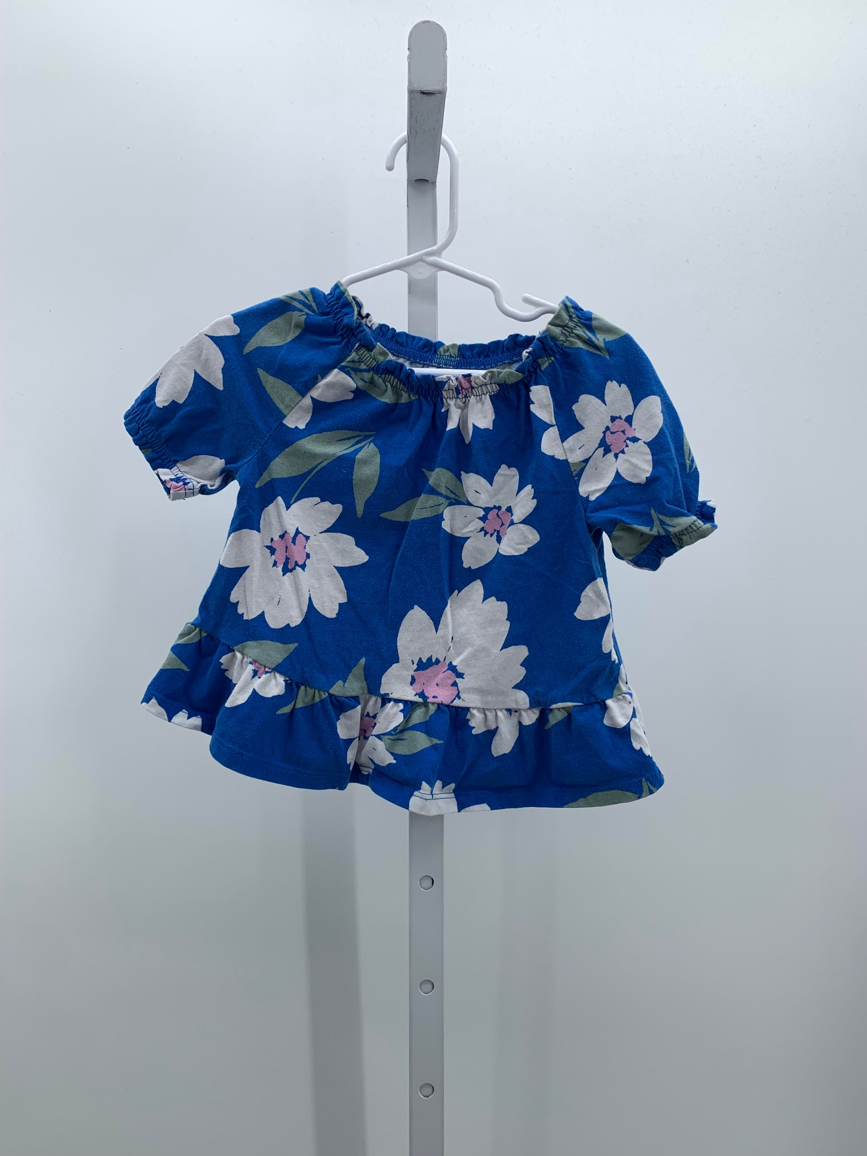 Carters Size 4T Girls Short Sleeve Shirt
