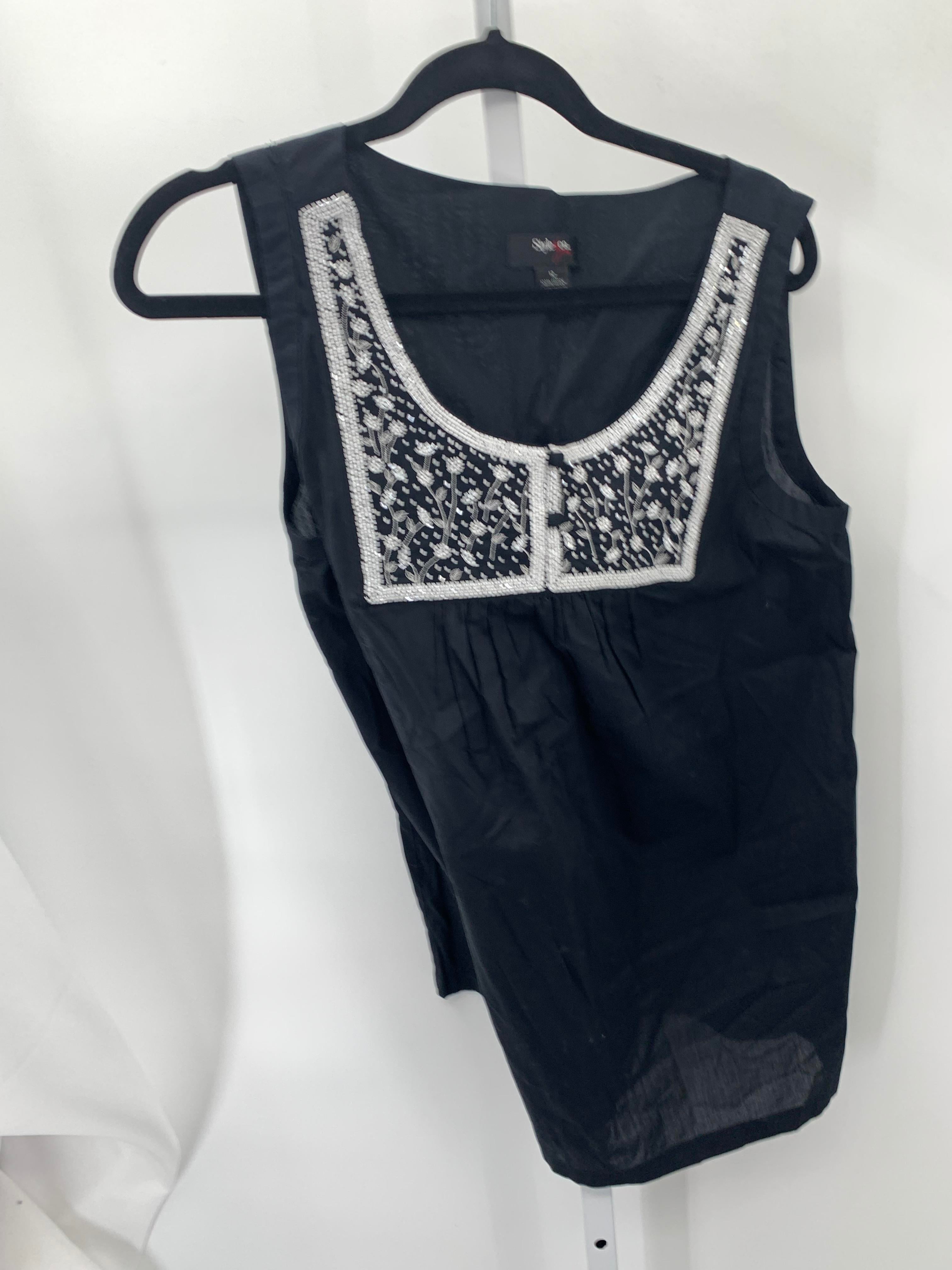 Style & Co. Size 12 Misses Sleeveless Shirt