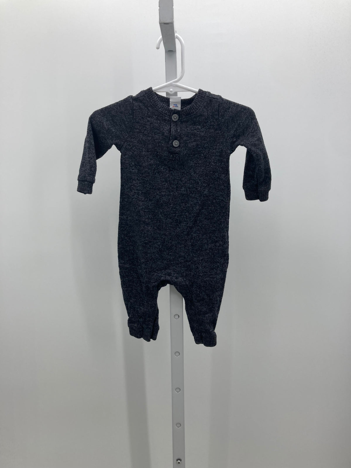 GREY HENLEY KNIT