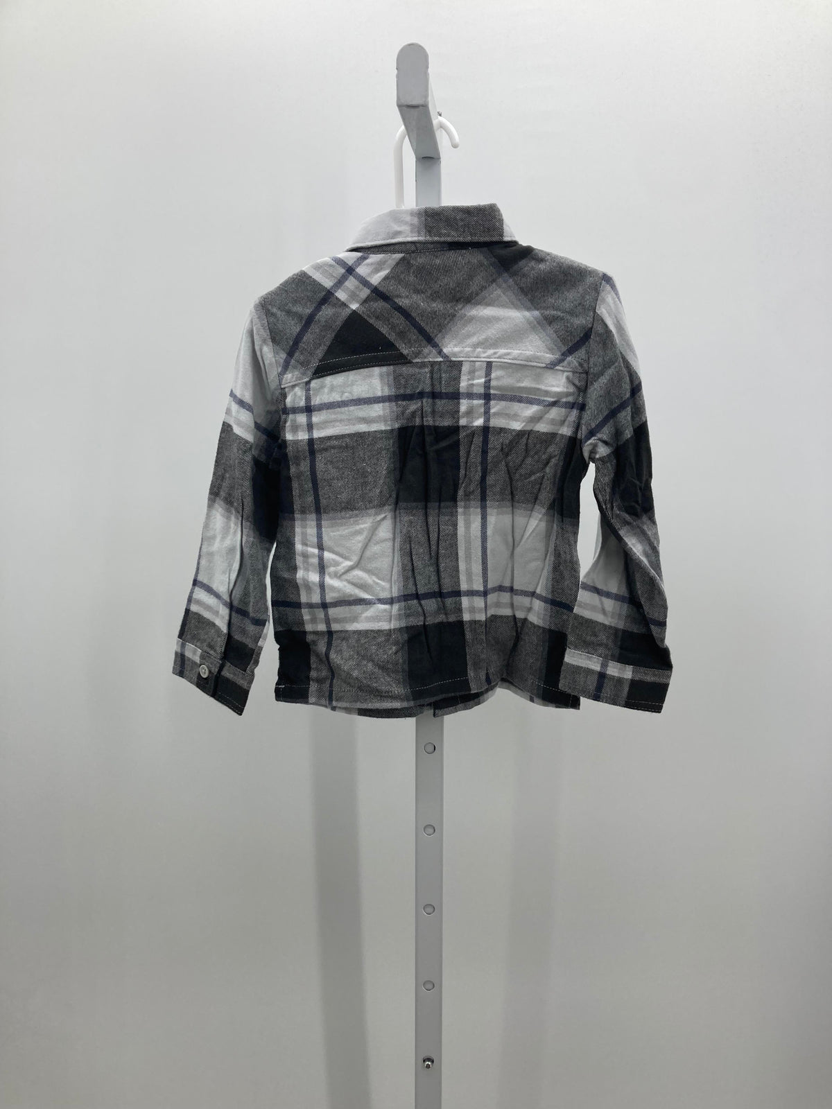 PLAID BTN DOWN