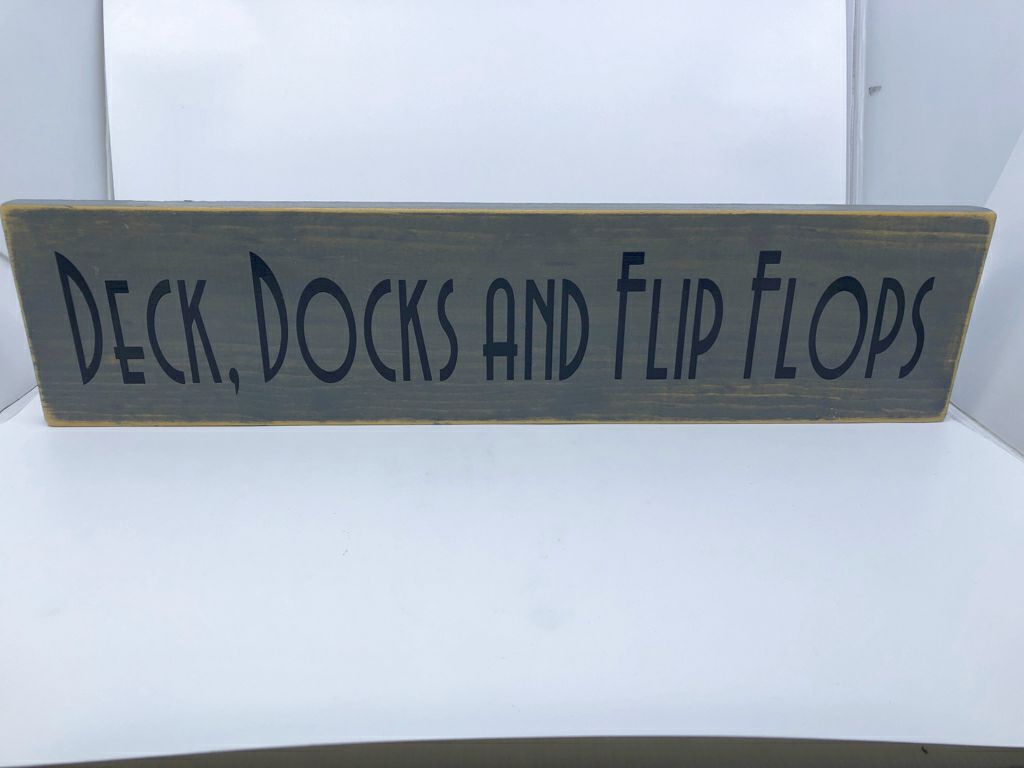 GREY DECK, DOCKS WOOD WALL ART.