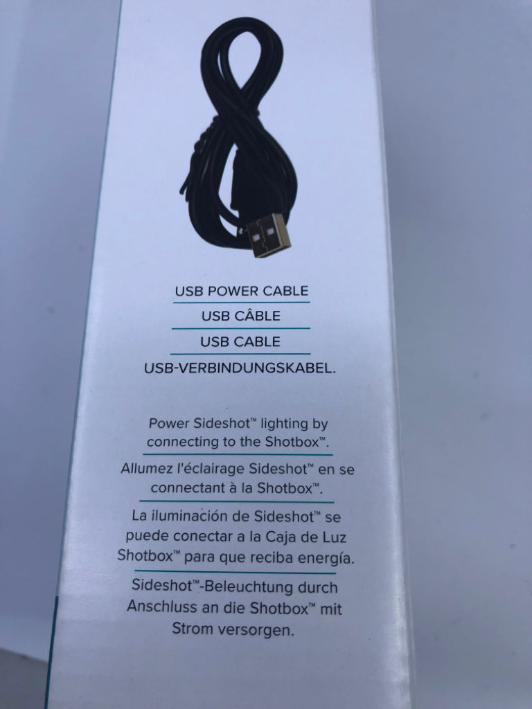 NIB SHOT BOX SIDESHOT-ARM ATTACHMENT.