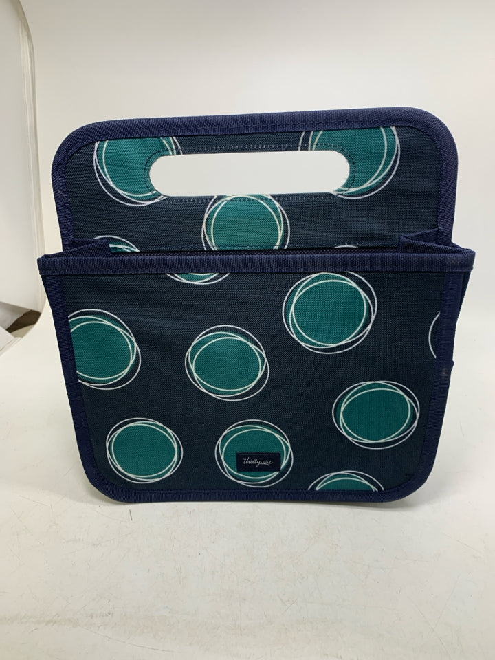 NIP DOUBLE DUTY CADDY GREEN CIRCLES.