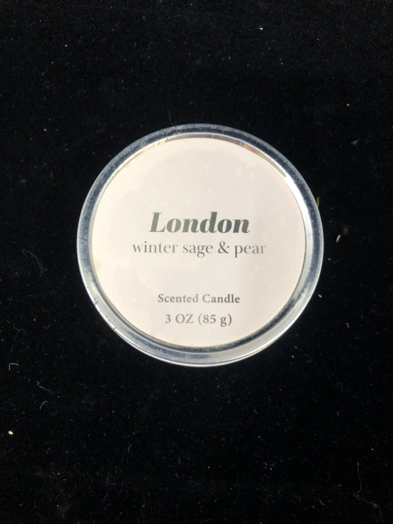 WINTER SAGE&PEAR CANDLE.