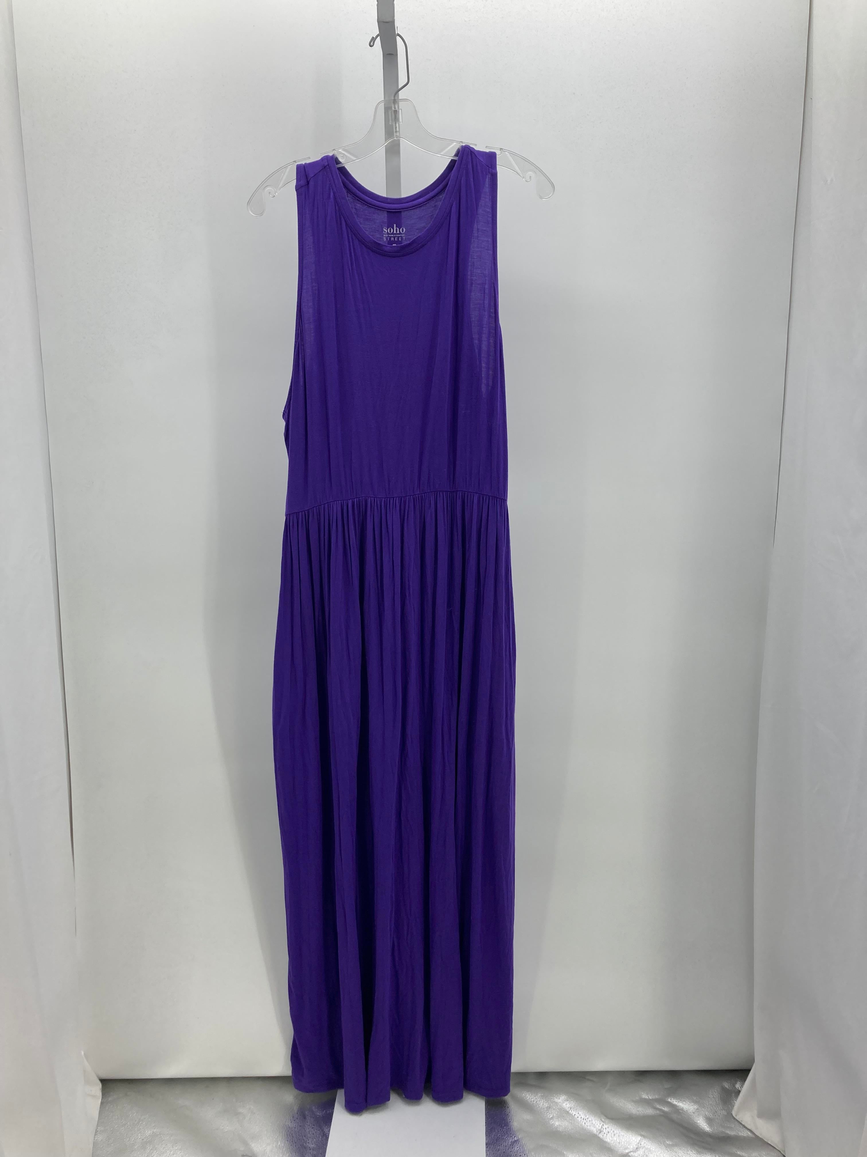 Soho Size Extra Large Misses Sleeveless Dress