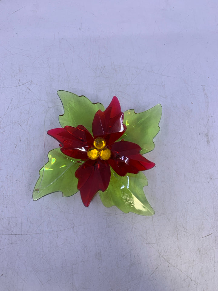 ACRYLIC POINSETTIA