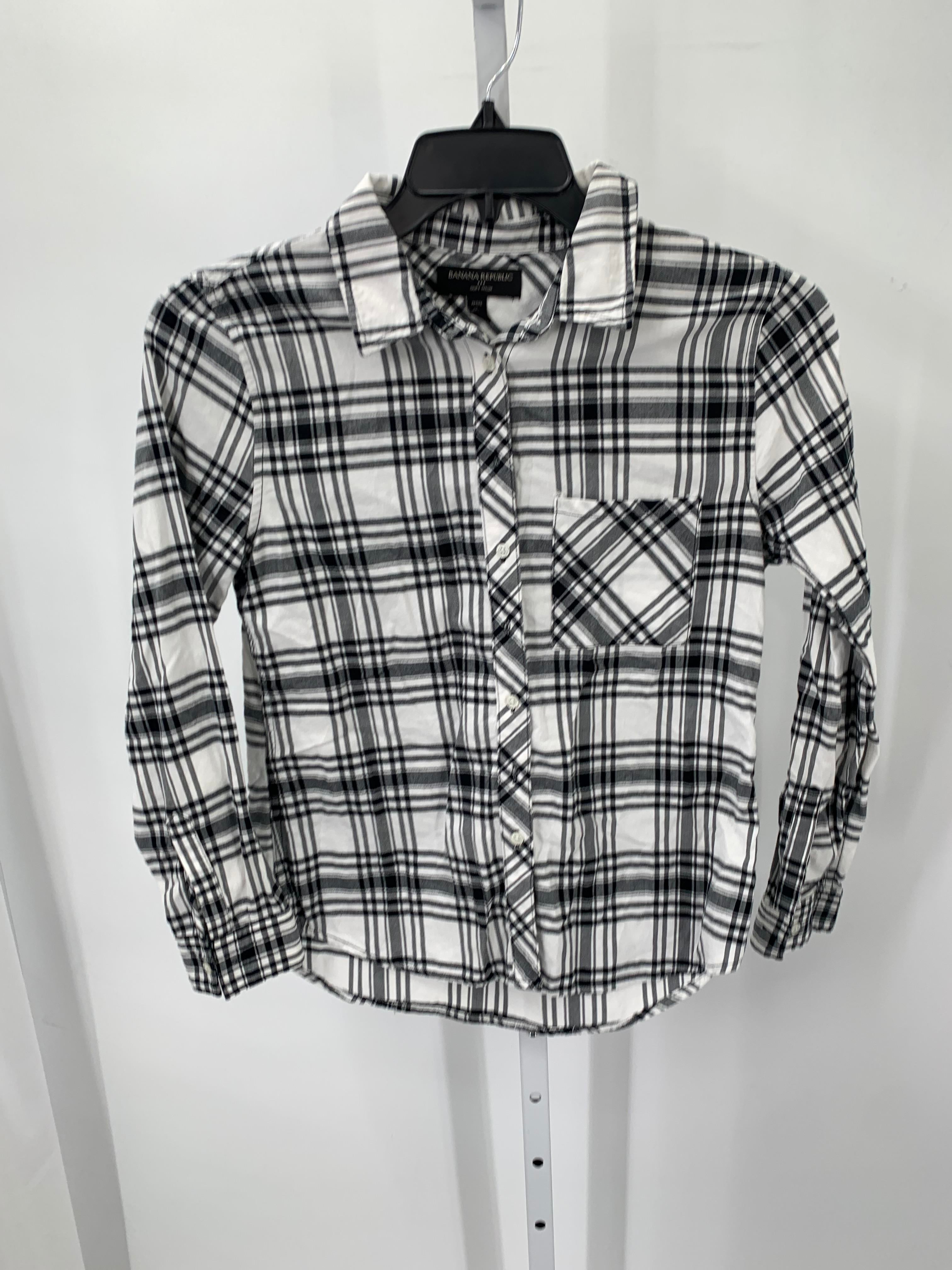 Banana Republic Size Small Petite Petite Long Sleeve Shirt