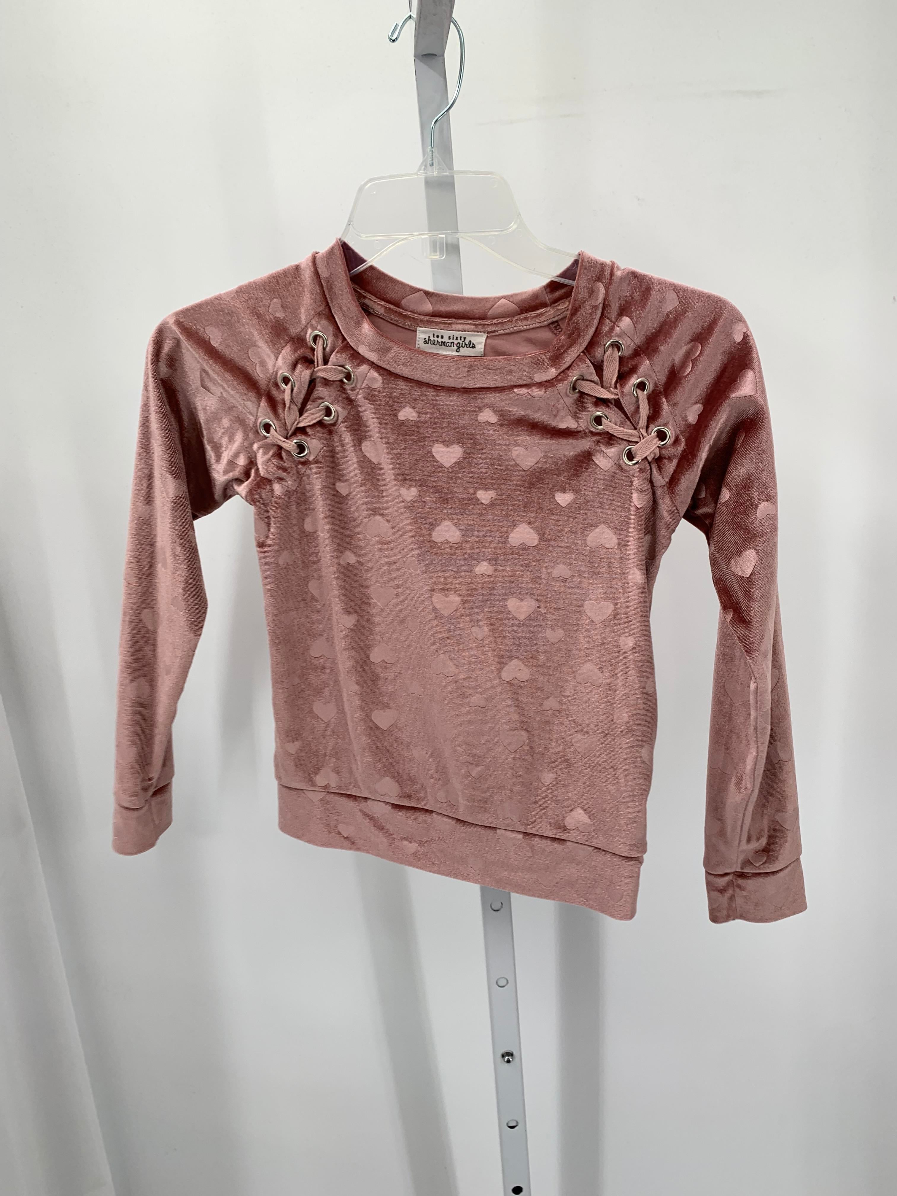 Size 6-7 Girls Long Sleeve Shirt
