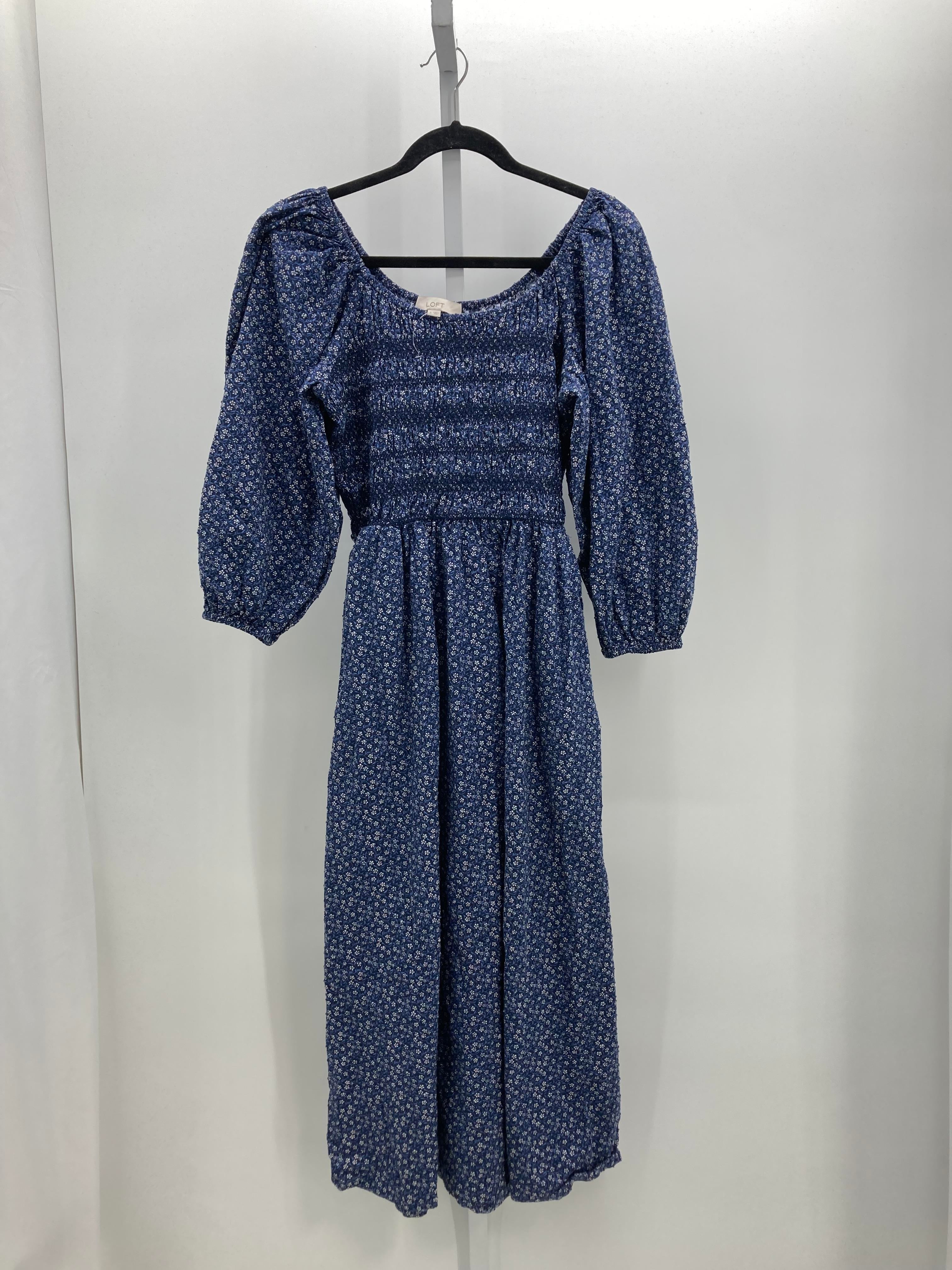 Loft Size Small Misses Long Sleeve Dress