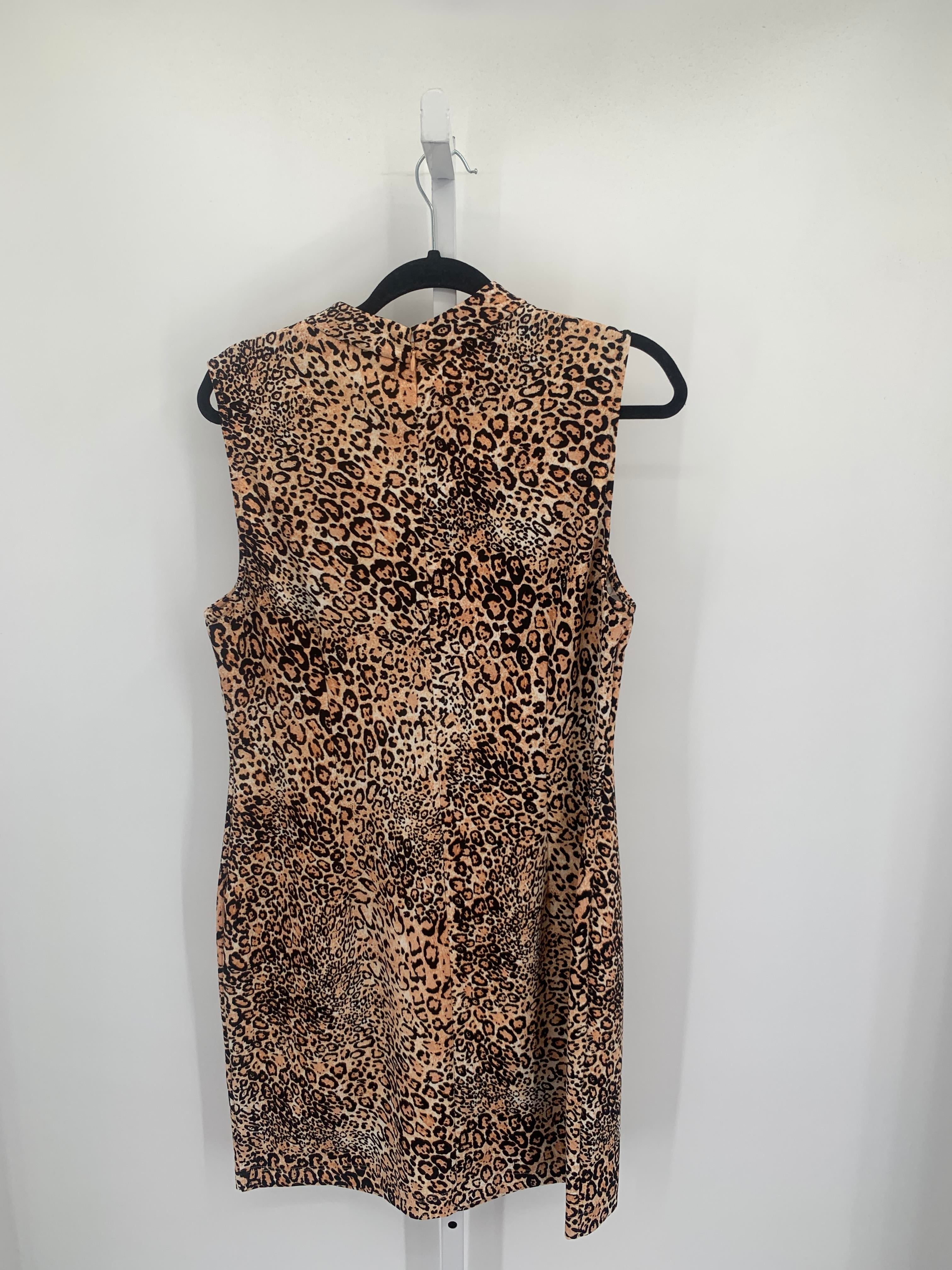 Sharagano Size 14 Misses Sleeveless Dress