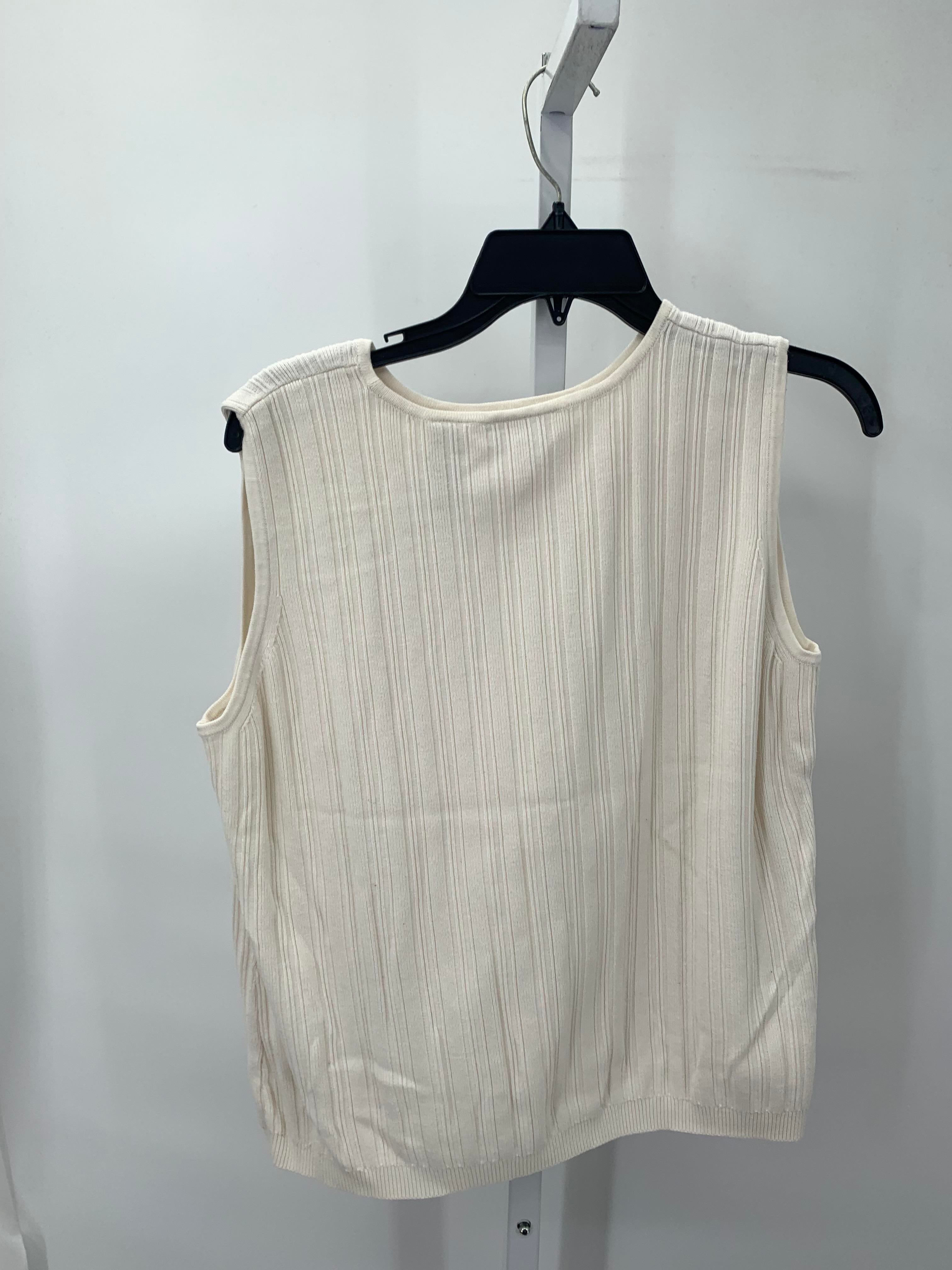 Villager Size Extra Large Misses Sleeveless Sweater