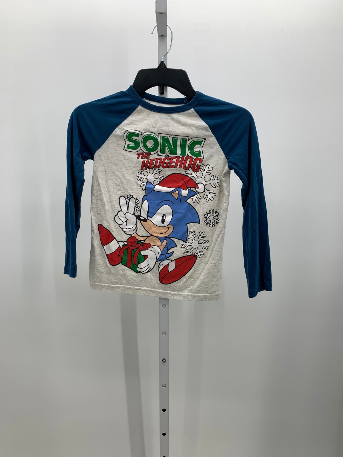 LONG SLV SHIRT SONIC SANTA.