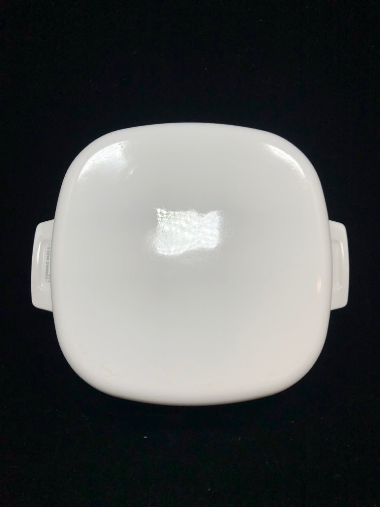 CORNINGWARE SPICE OF LIFE CASSEROLE DISH W/LID.