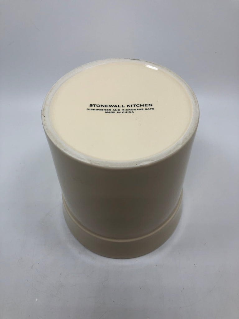 STONEWALL KITCHEN UTENSIL HOLDER.
