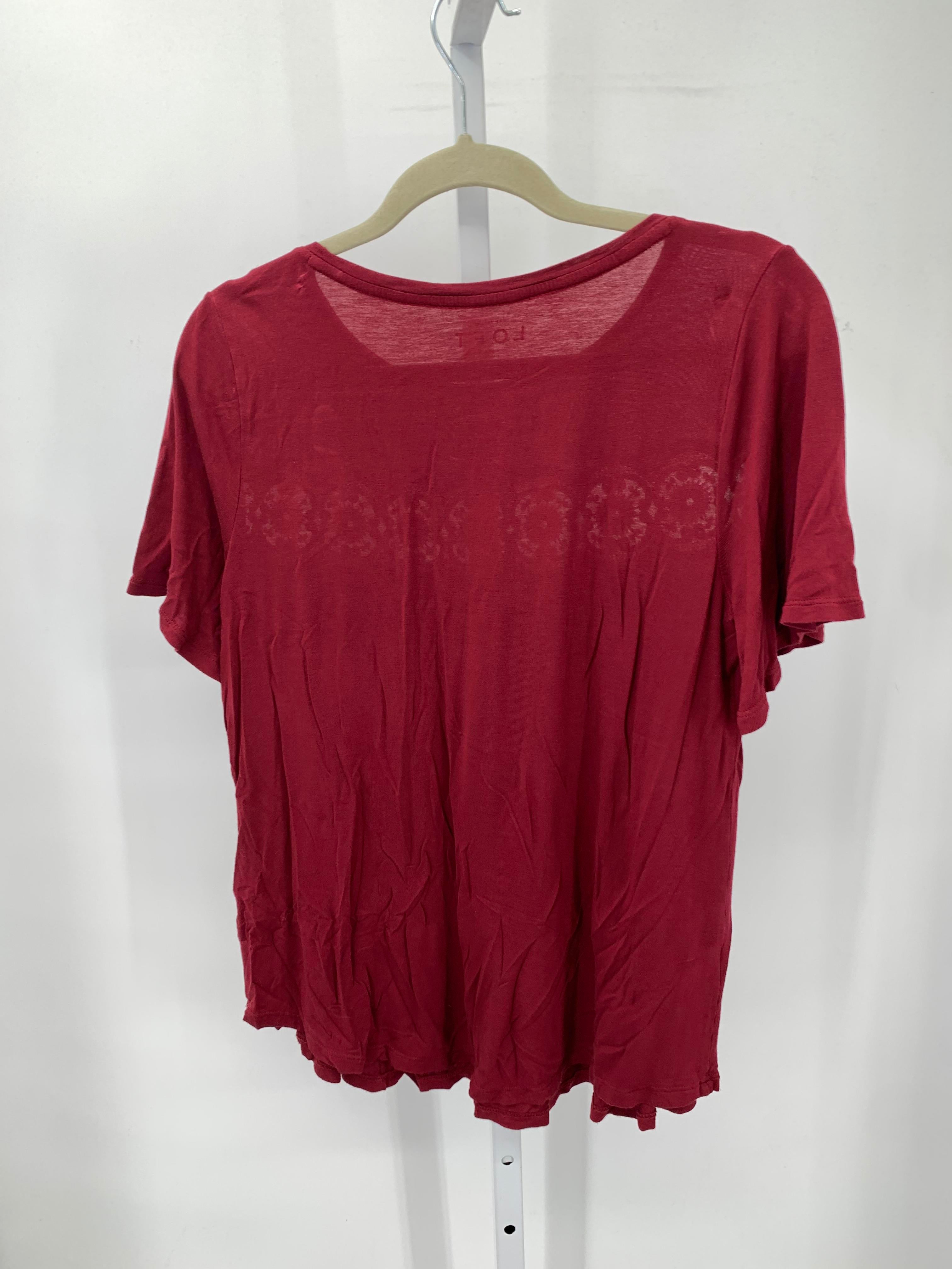 Loft Size Small Misses Short Sleeve Shirt