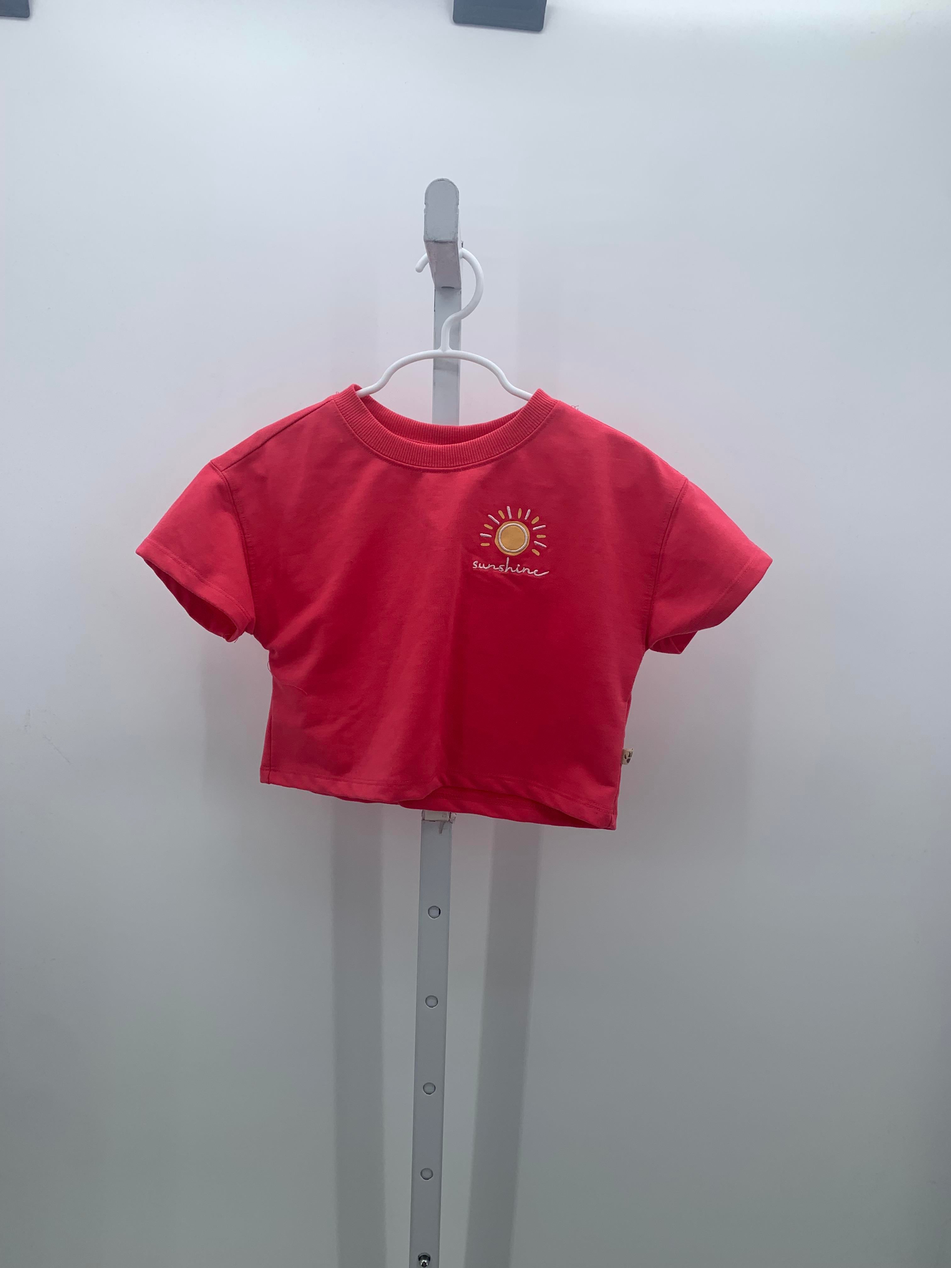 Bear Paw Size 5-6 Girls Short Sleeve Shirt