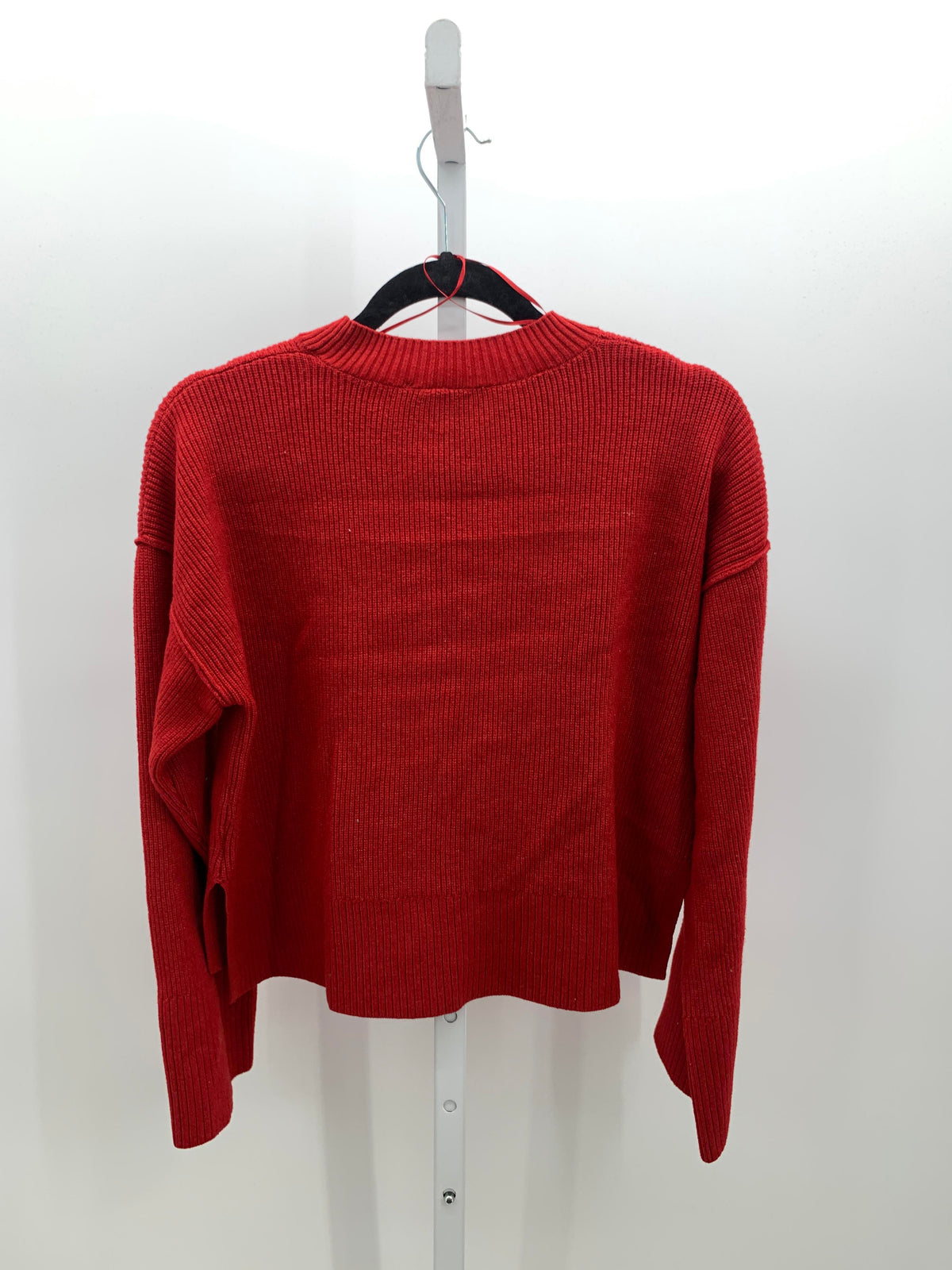 Pink Rose Size Medium Juniors Long Sleeve Sweater