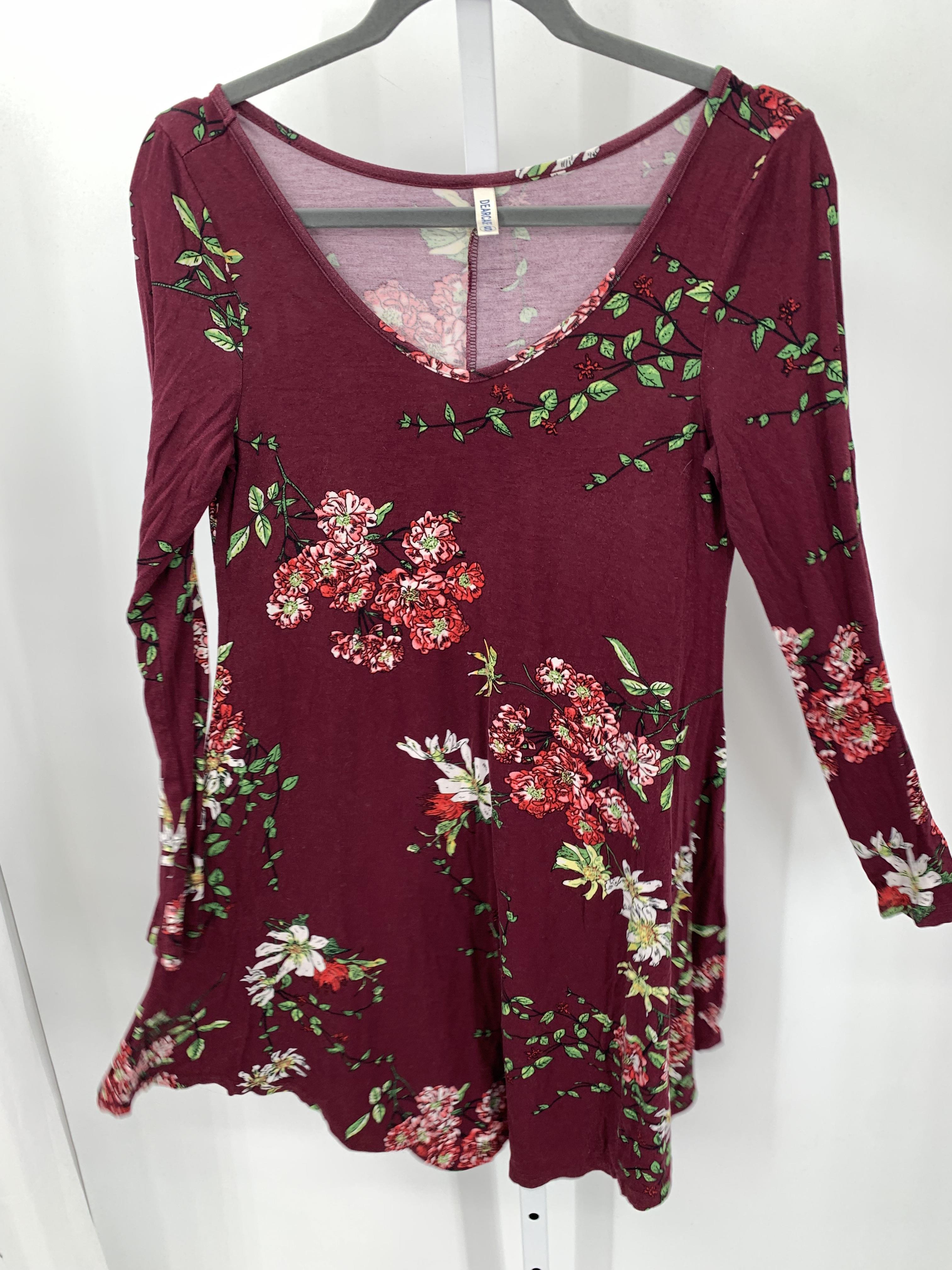 Size Small Misses Long Sleeve Dress