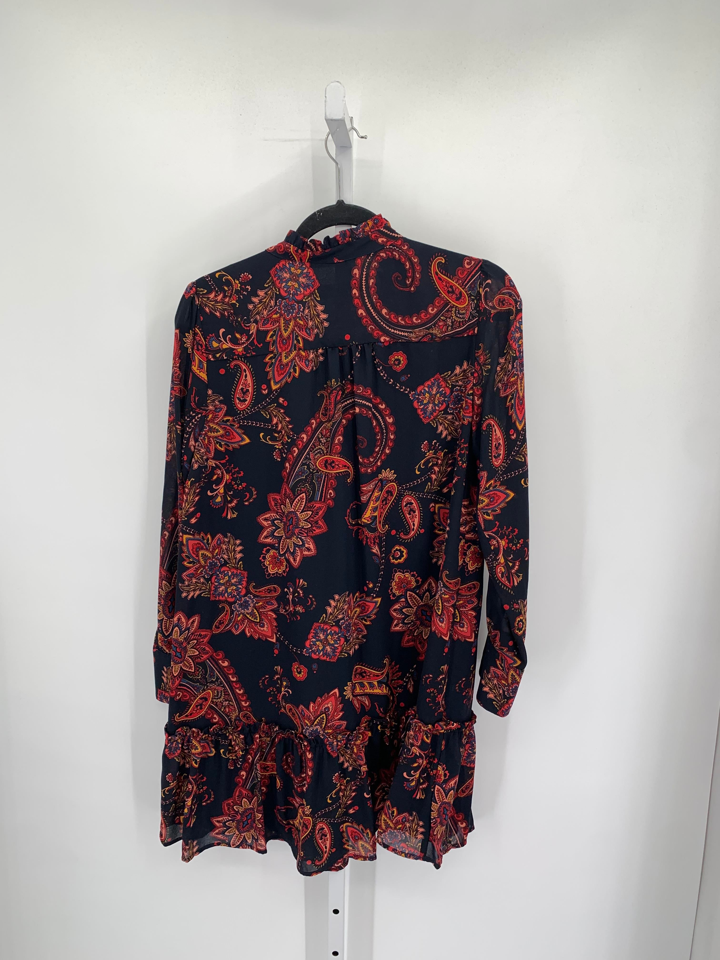 Loft Size Medium Misses Long Sleeve Dress