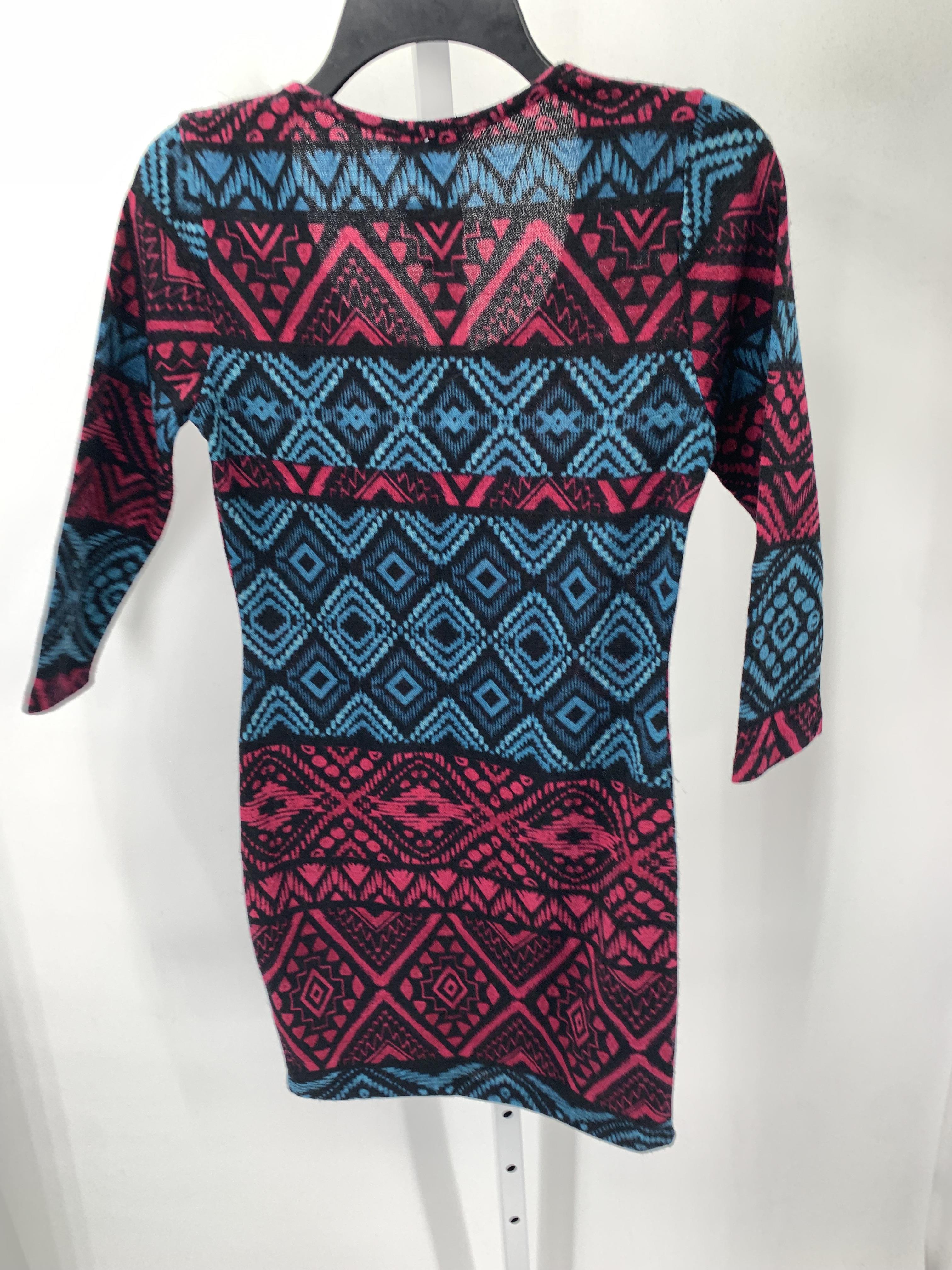 Ambiance Size Medium Juniors Long Sleeve Dress