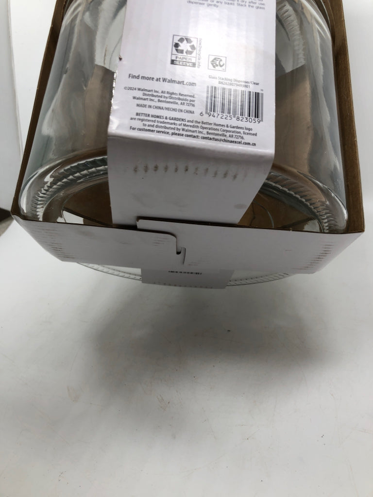 NIP GLASS STACKING DISPENSER.