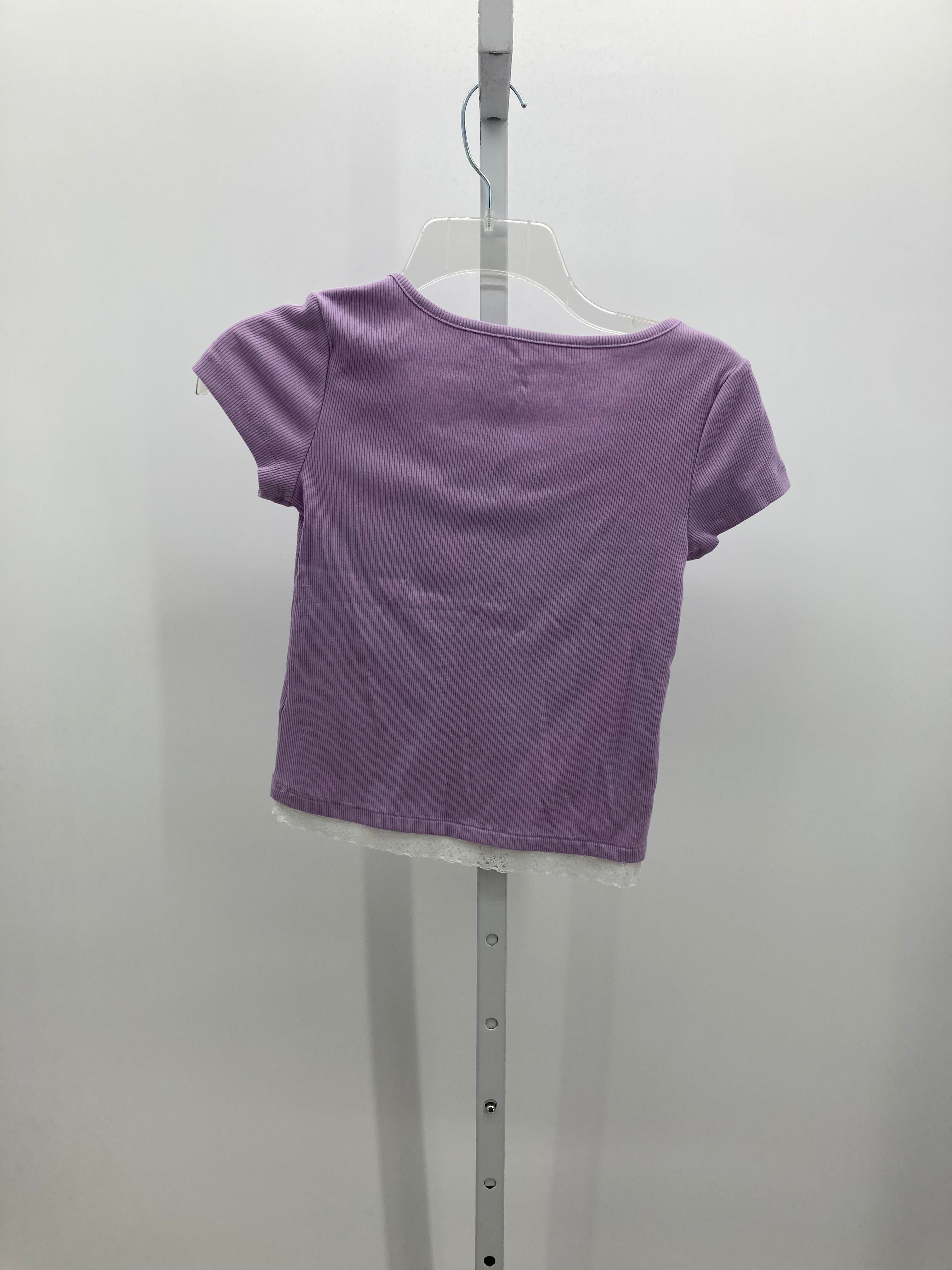 SO Size 8 Girls Short Sleeve Shirt