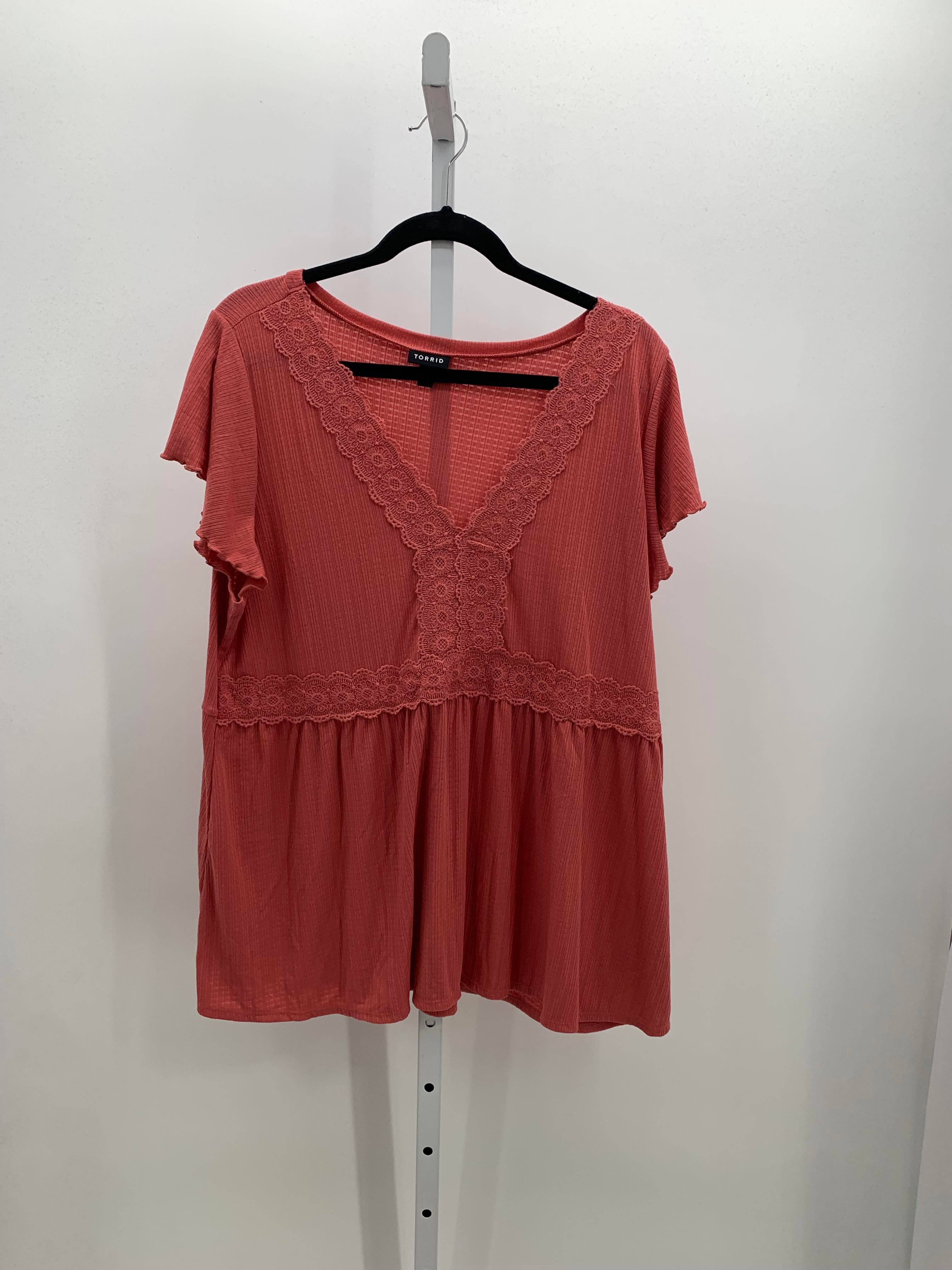 Torrid Size 2X Womens Short Sleeve Shirt