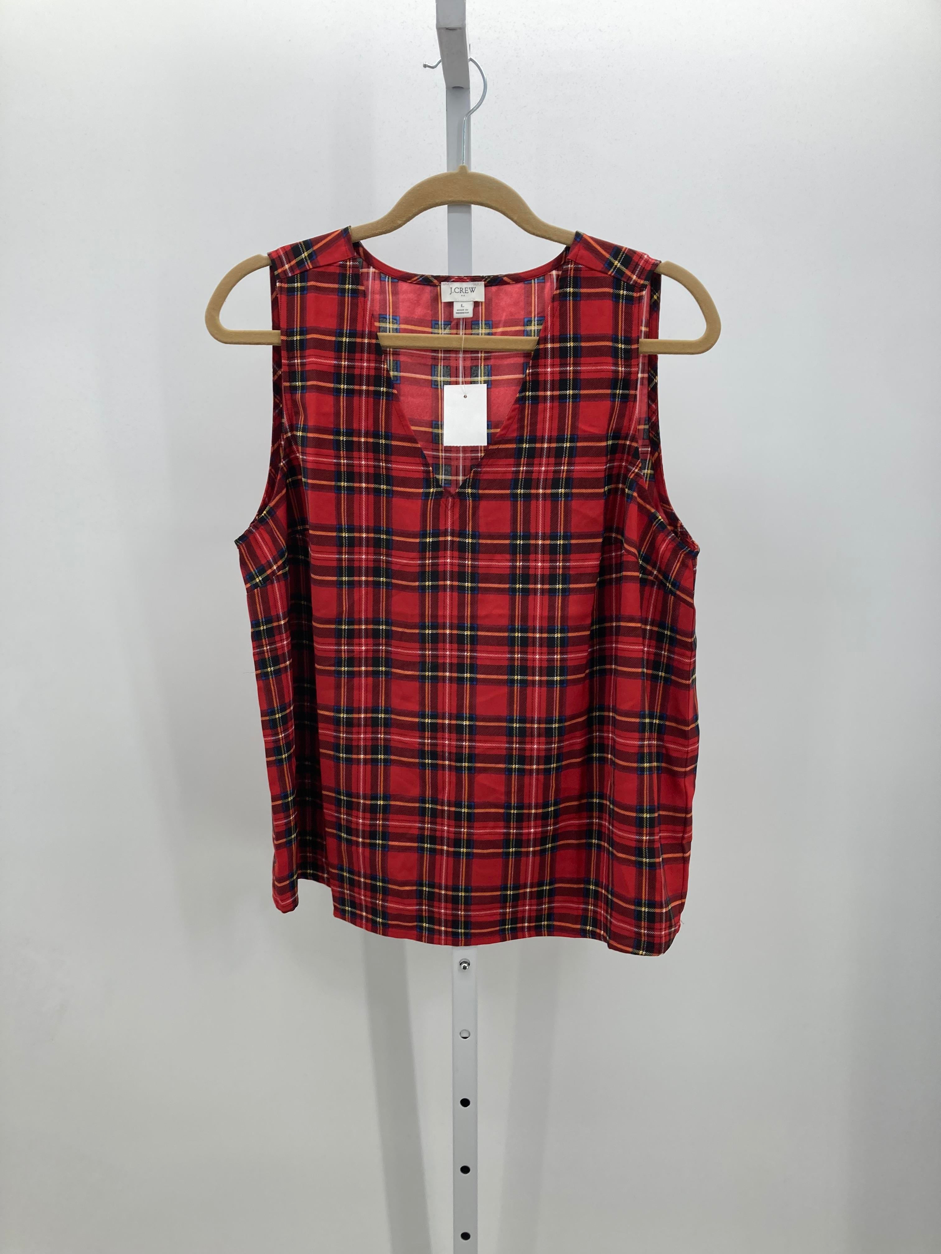 J. Crew Size Large Misses Sleeveless Shirt